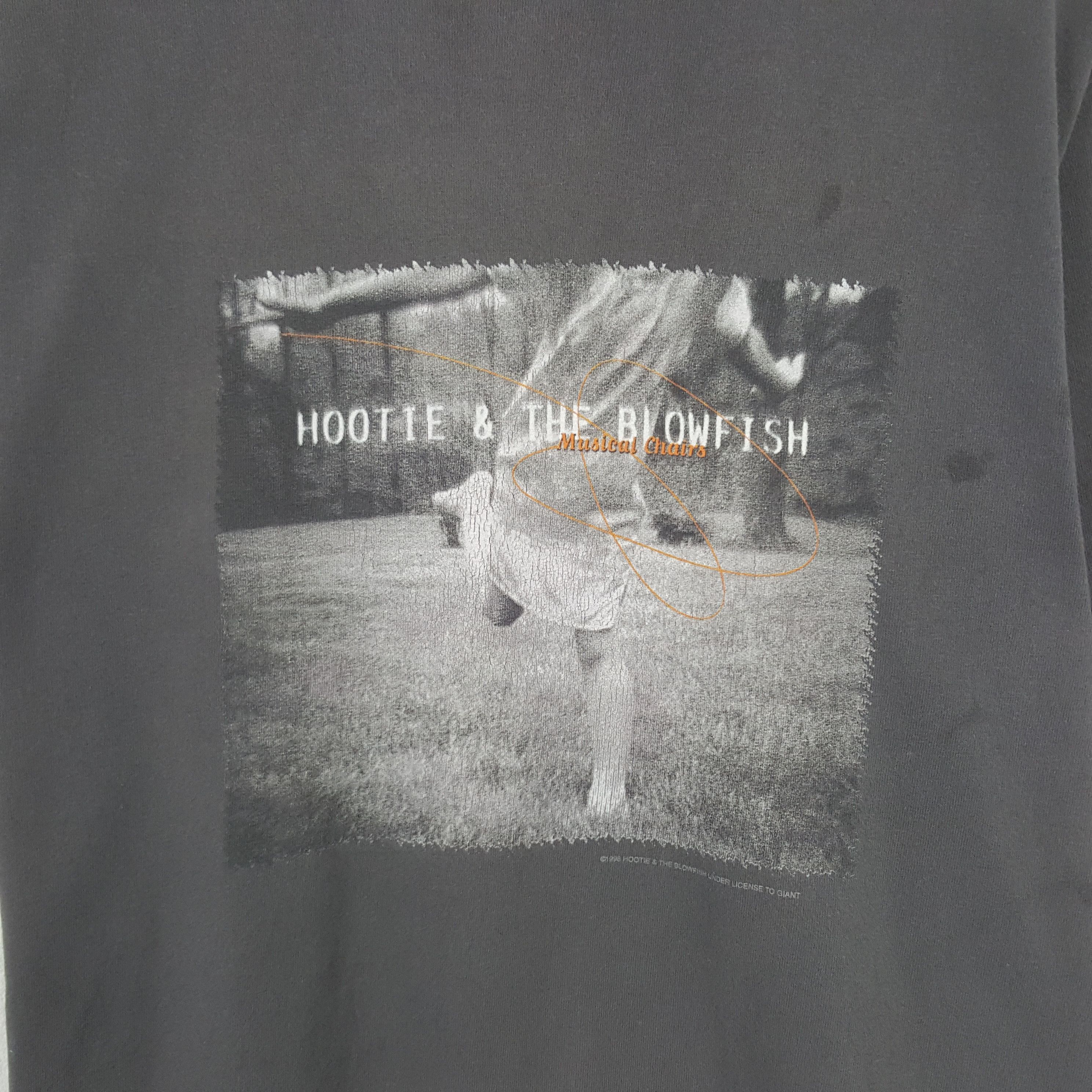 Band Tees × Vintage Vintage Hootie & The Blowfish American Rock Band Tshirt Size US M / EU 48-50 / 2 - 2 Thumbnail