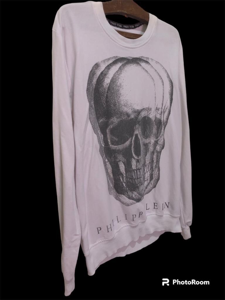 Philipp Plein Longsleeve Skull Prints Shirt. Size US M / EU 48-50 / 2 - 1 Thumbnail