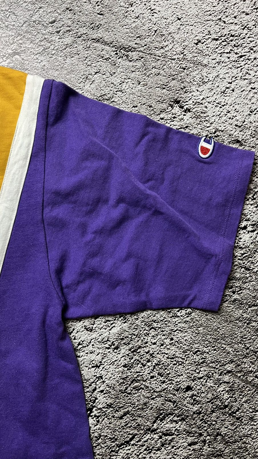 Champion Los Angeles Lakers NBA shooting champion t shirt warm up Size US XL / EU 56 / 4 - 4 Thumbnail