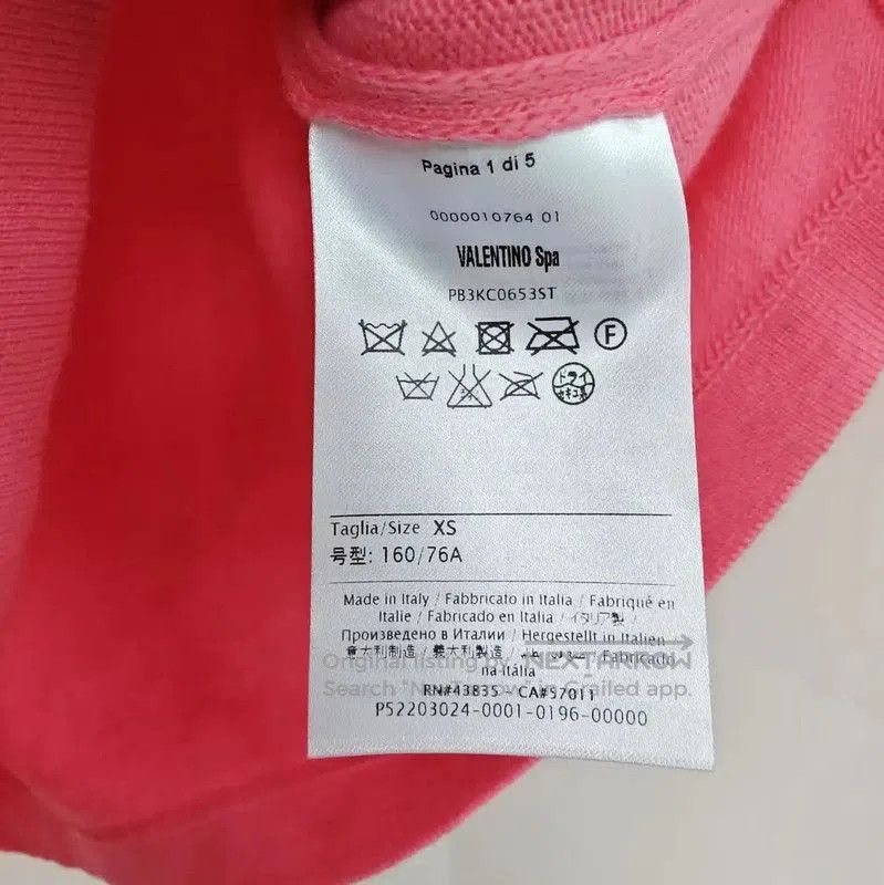 Valentino Valentino Pink Cashmere Embroidered Sweater . Size XS / US 0-2 / IT 36-38 - 7 Thumbnail