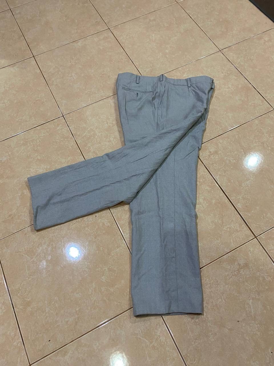 Japanese Brand × Royal Underground Vintage 80s Royal Old Money Fashion Wool Casual Pants Size US 32 / EU 48 - 2 Thumbnail