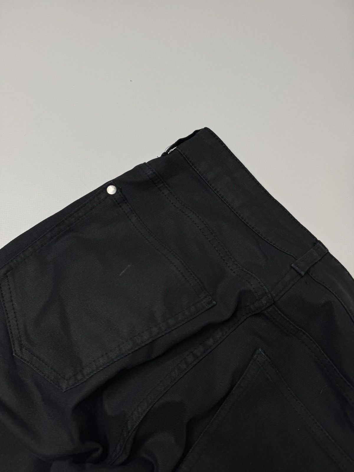 Vintage Black avant garde biker jeans swag y2k archive swag drip 00s Size US 30 / EU 46 - 6 Thumbnail