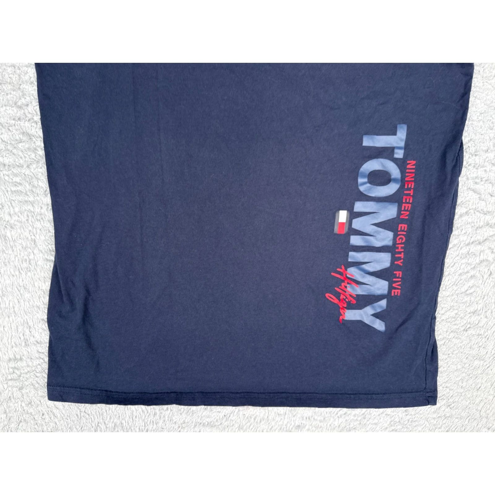 Tommy Hilfiger Tommy Hilfiger Jeans Shirt Women L Blue Tank Sleeveless Scoop Neck Cotton Size L / US 10 / IT 46 - 5 Thumbnail