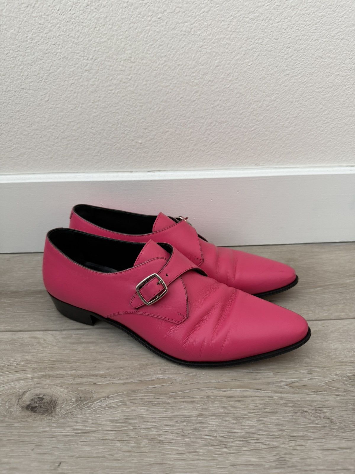 Celine SS19 Leather Jacno Monk Strap Boots 42 Size US 9 / EU 42 - 3 Thumbnail