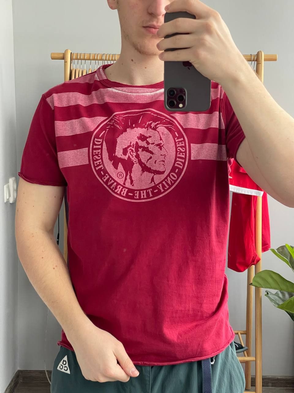 Diesel × Vintage Rare avangarde hype diesel big logo tee 90s Size US M / EU 48-50 / 2 - 1 Thumbnail