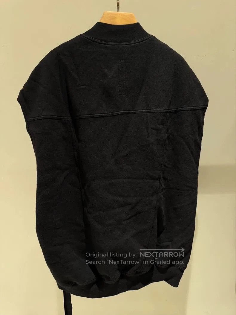Rick Owens Drkshdw Rick Owens DRKSHDW Black Zip Vest. Size US S / EU 44-46 / 1 - 4 Thumbnail