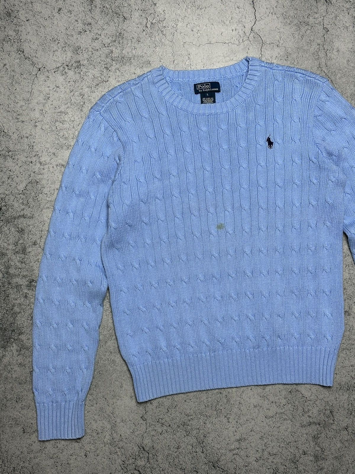 Polo Ralph Lauren Vintage Polo Ralph Lauren Knit Sweater Size L Size L / US 10 / IT 46 - 2 Thumbnail