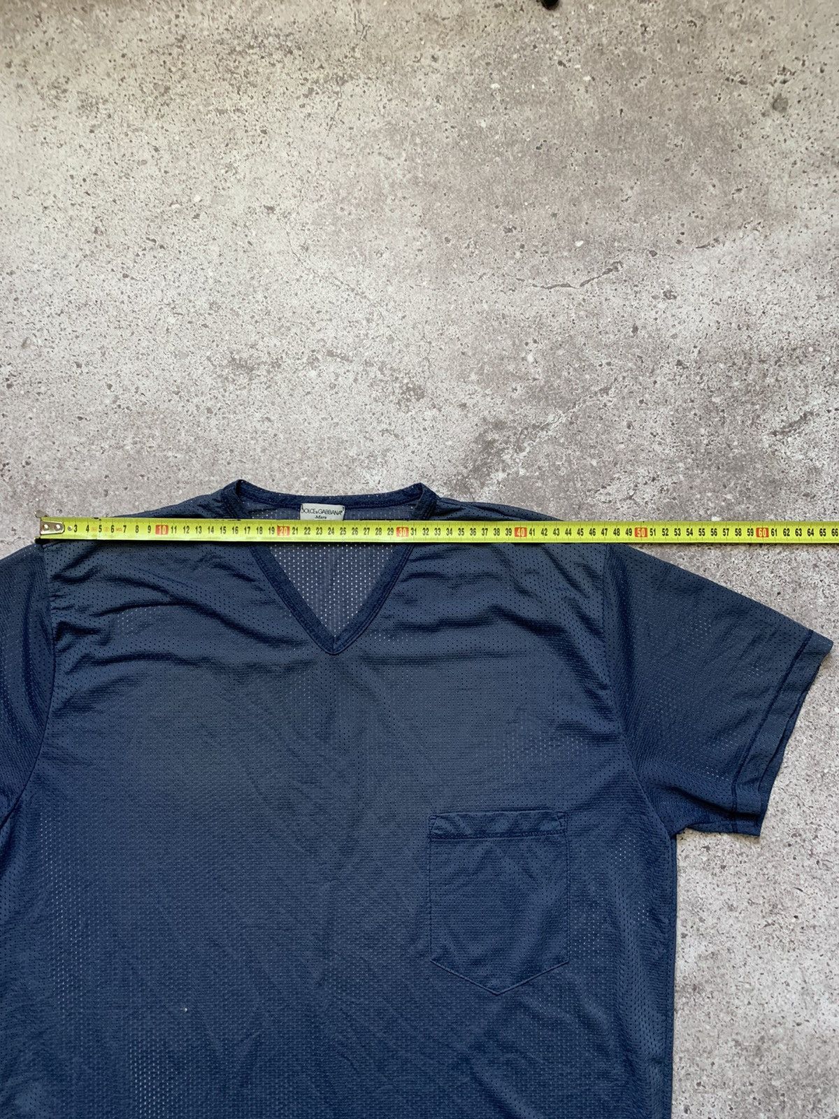 Dolce & Gabbana Vintage Dolce & Gabbana Surf Mesh Tee Size US XL / EU 56 / 4 - 11 Thumbnail
