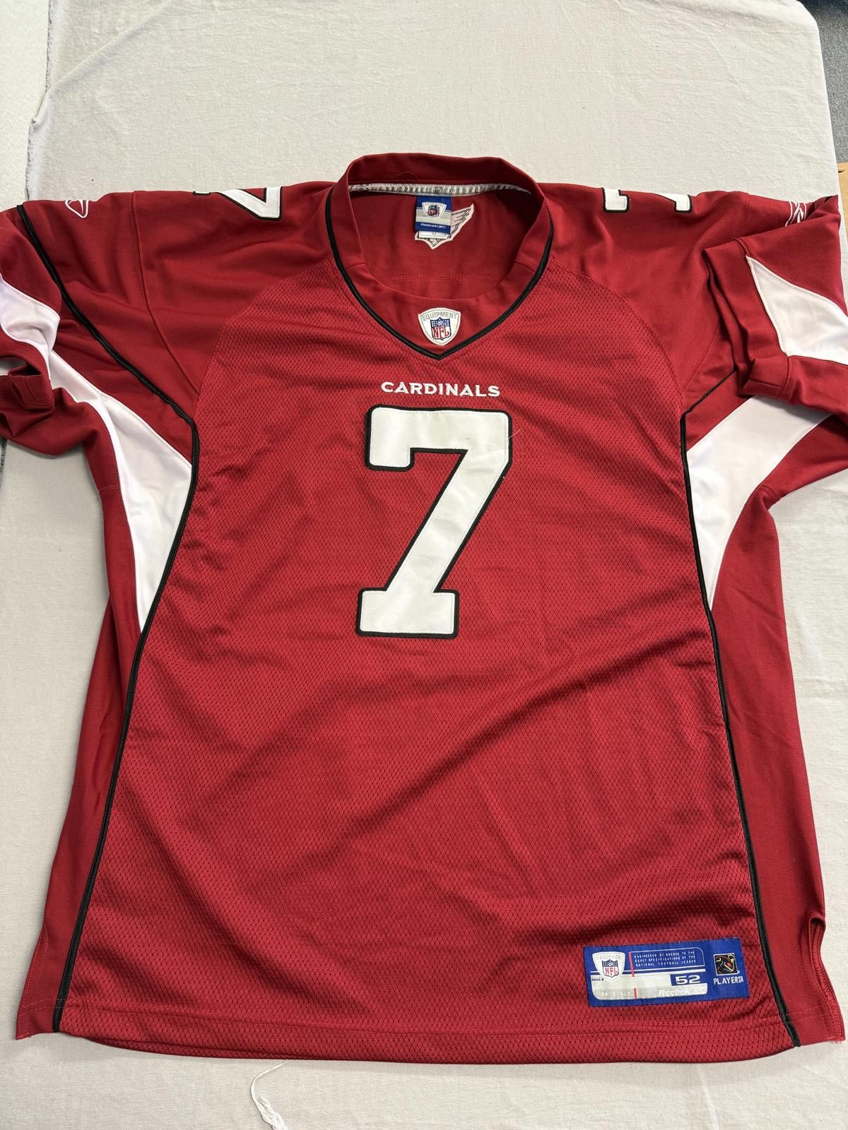NFL Matt Leinart Football Jersey Arizona Cardinals #7 Stitched Size US XL / EU 56 / 4 - 1 Thumbnail