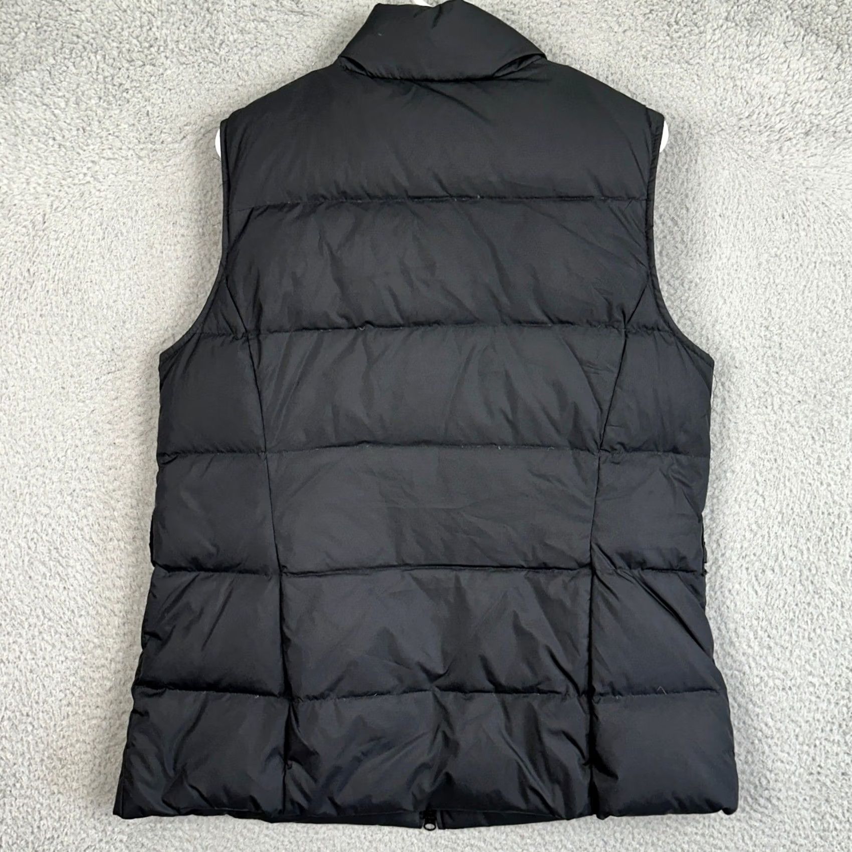 Gap GAP Vest Down Puffer Womens Large Black Full Zip Quilted Stand Collar Outdoor Shirt? Size L / US 10 / IT 46 - 2 Thumbnail
