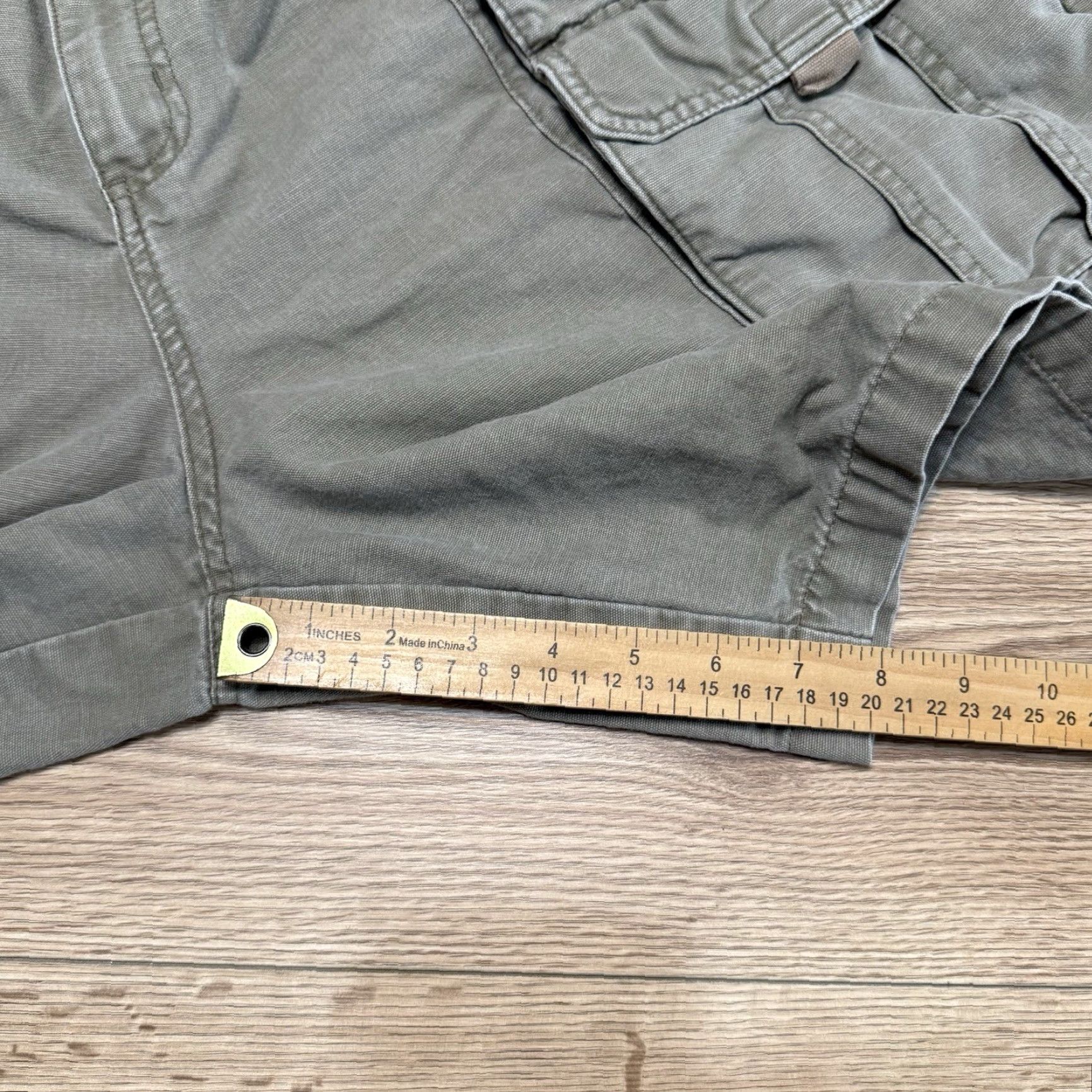 Vintage VINTAGE Columbia Cargo Shorts Men XL Green Outdoor Hiking Pockets Summer Size US 36 / EU 52 - 6 Thumbnail