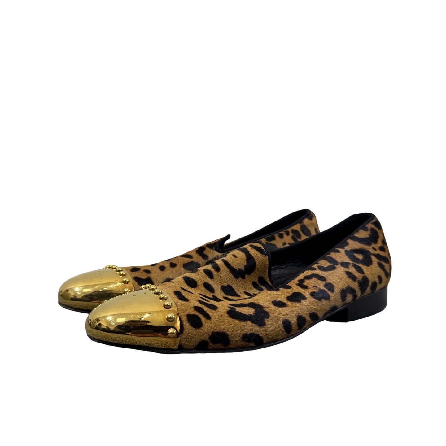 Louis Leeman Louis Leeman Leopard Pony Hair Loafers EU 40 Size US 7 / EU 40 - 1 Thumbnail