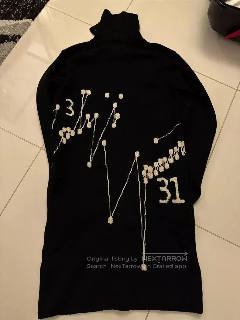 Yohji Yamamoto Yohji Yamamoto Long Knitted Sweater 2014 Collection Size US M / EU 48-50 / 2 - 2 Thumbnail