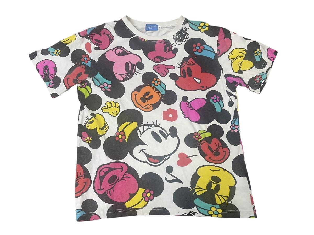 Mickey Mouse Vintage Mickey Mouse Full Print Streetwear Size US M / EU 48-50 / 2 - 1 Thumbnail
