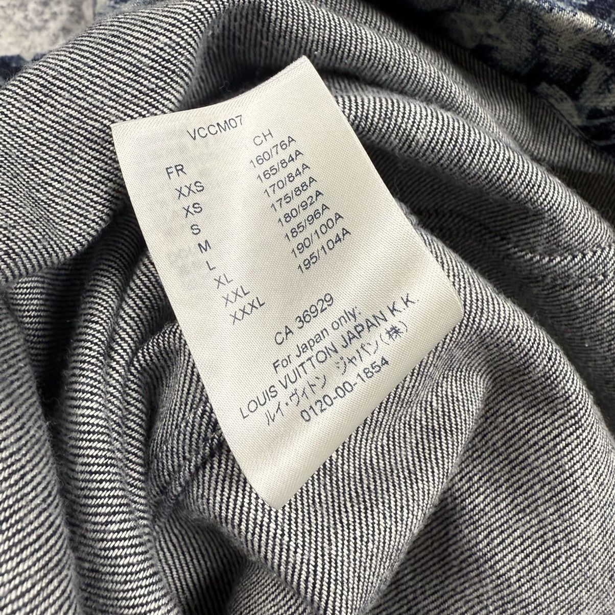 Louis Vuitton Louis Vuitton Tapestry Denim Monogram ‘Blue’ Button Up Shirt Size US XL / EU 56 / 4 - 7 Thumbnail