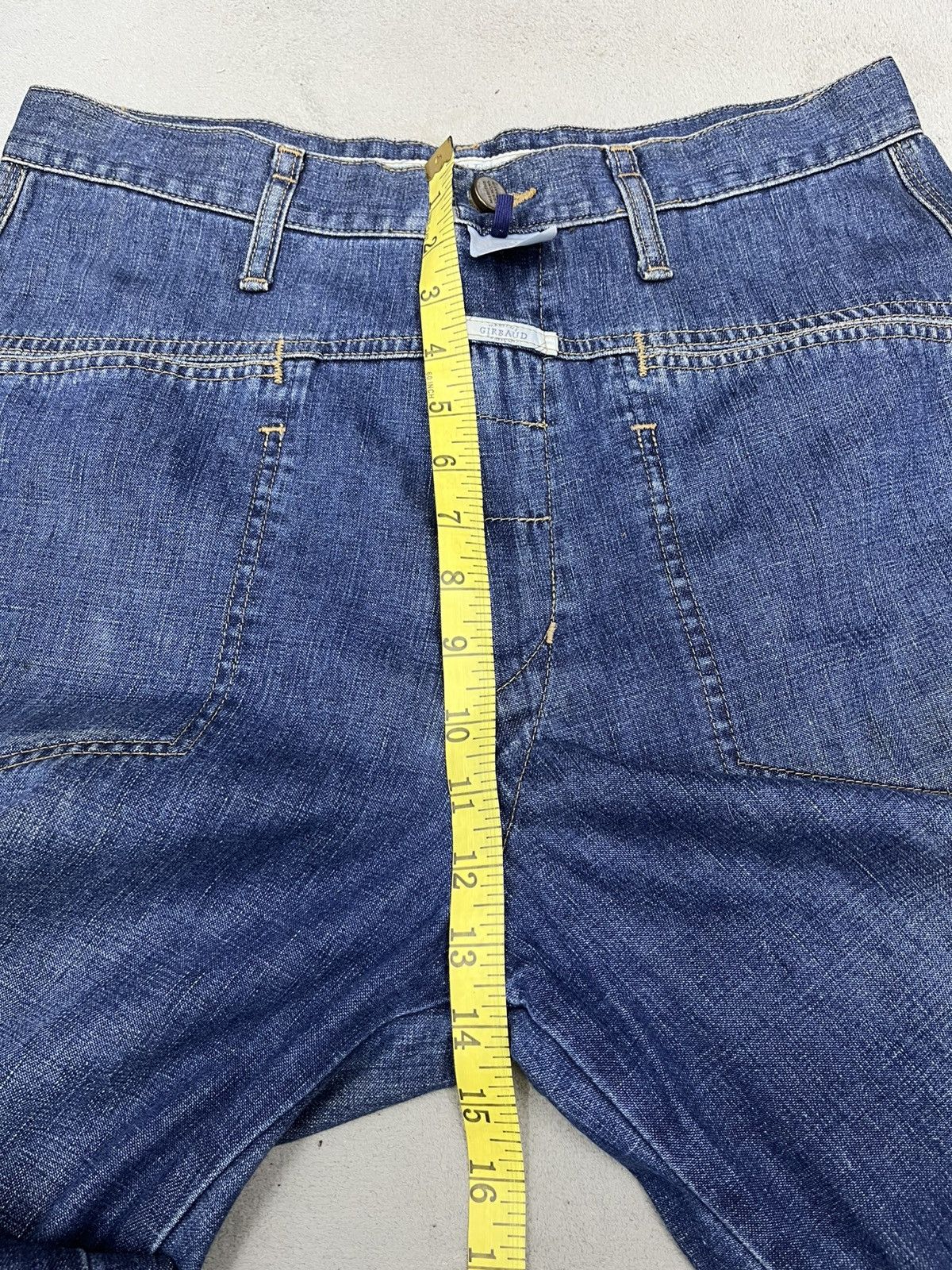 Marithe + Francois Girbaud 🔥MARITHE & FRANCOIS GIRBAUD BACKWARDS PATTERN BAGGY JEANS Size US 31 - 16 Thumbnail