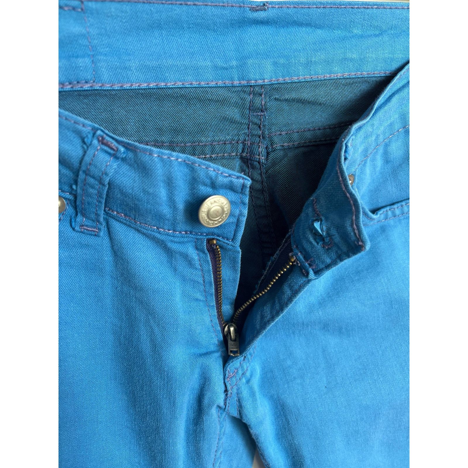Levi's Levi’s Engineered Jeans 1999 Blue Women Stretch Rare Archive Size US 27 - 4 Thumbnail