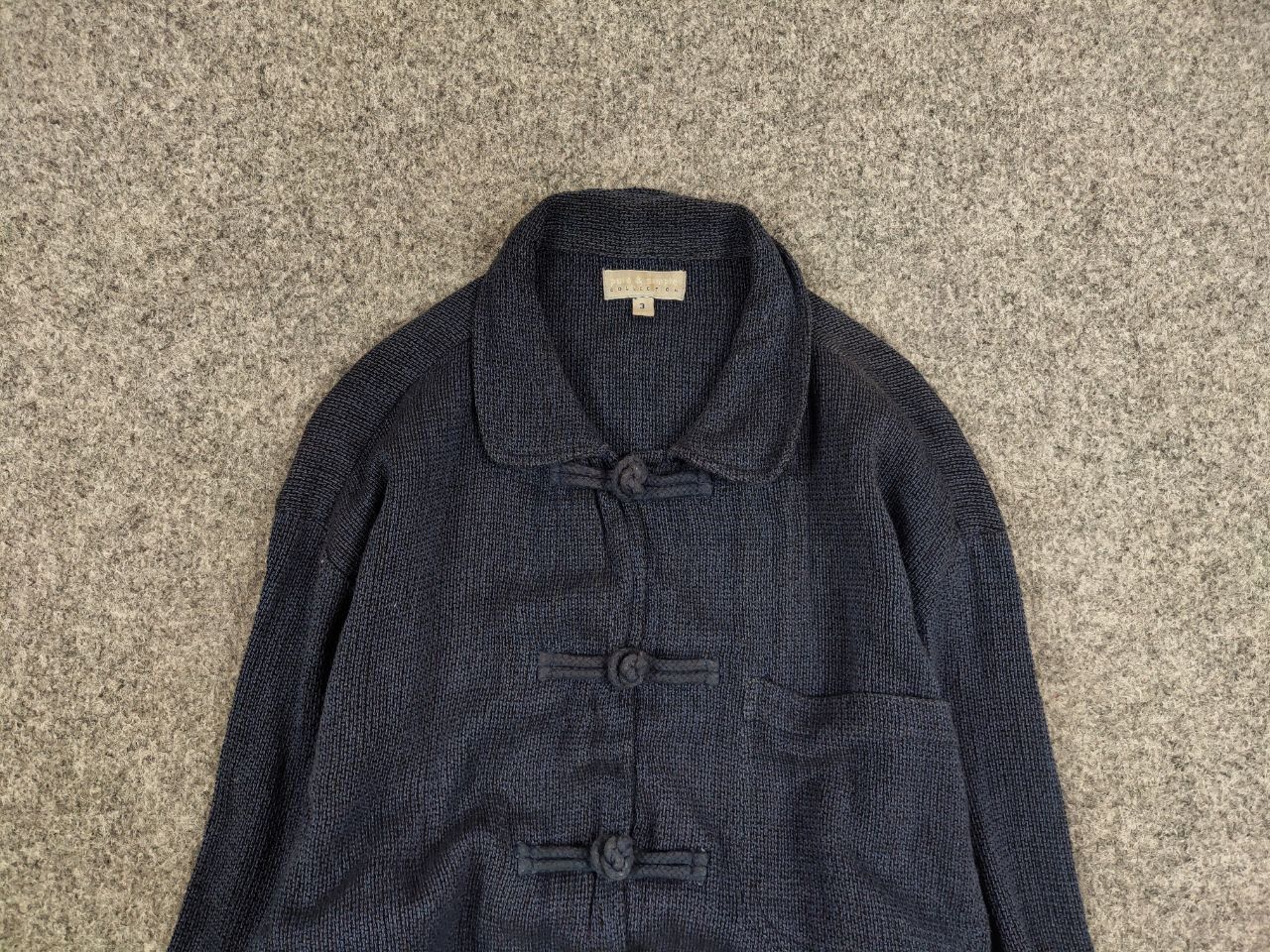 Japanese Brand Vintage 90's japanese Blue Cotton Pocket overshirt Jacket Size US M / EU 48-50 / 2 - 8 Thumbnail