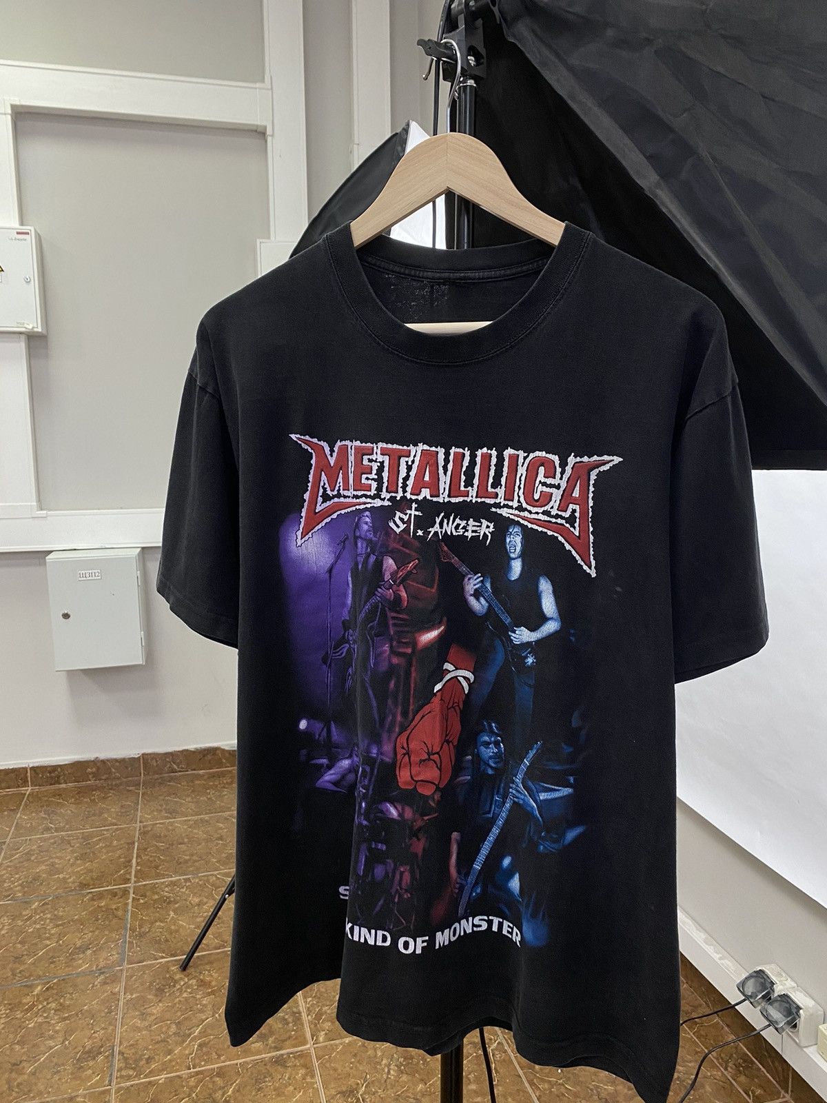 Metallica Vintage 2003 Metallica St Anger t-shirt rock band rare retro Size US M / EU 48-50 / 2 - 1 Thumbnail