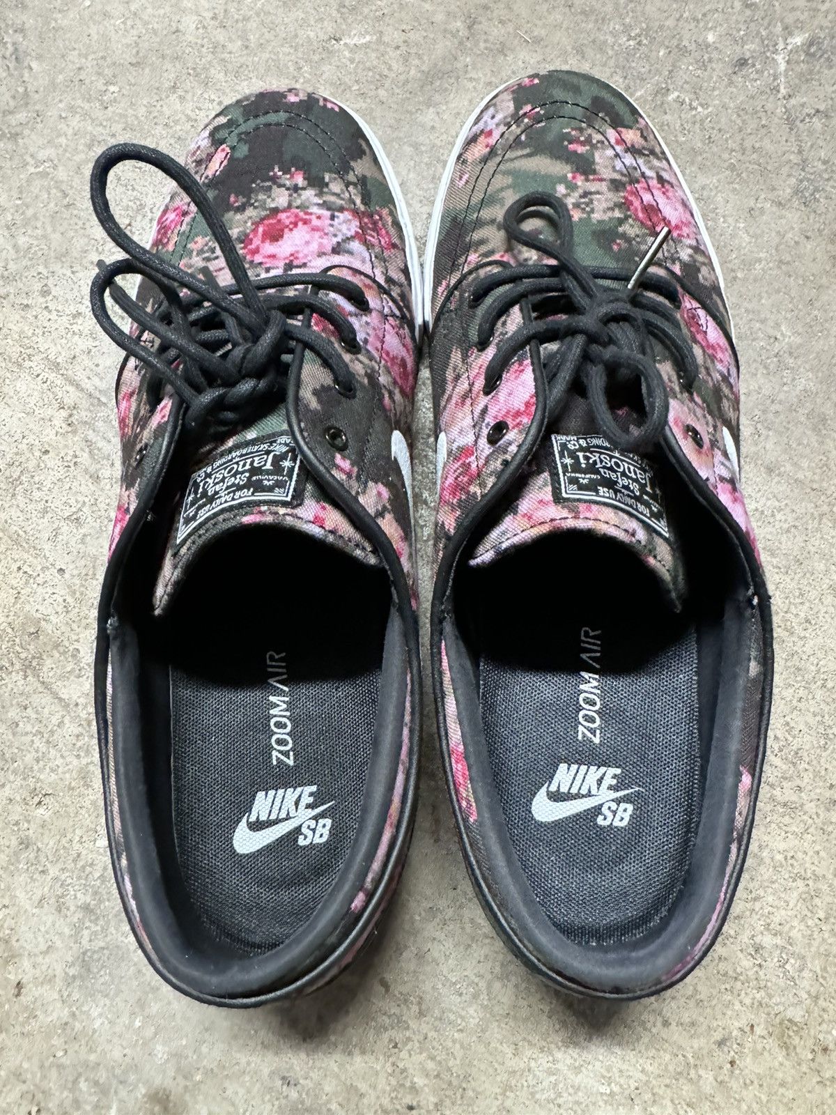 Nike × Nike SB Nike SB Stefan Janoski Zoom Digi Floral Pink 2013 Size US 10.5 / EU 43-44 - 6 Thumbnail