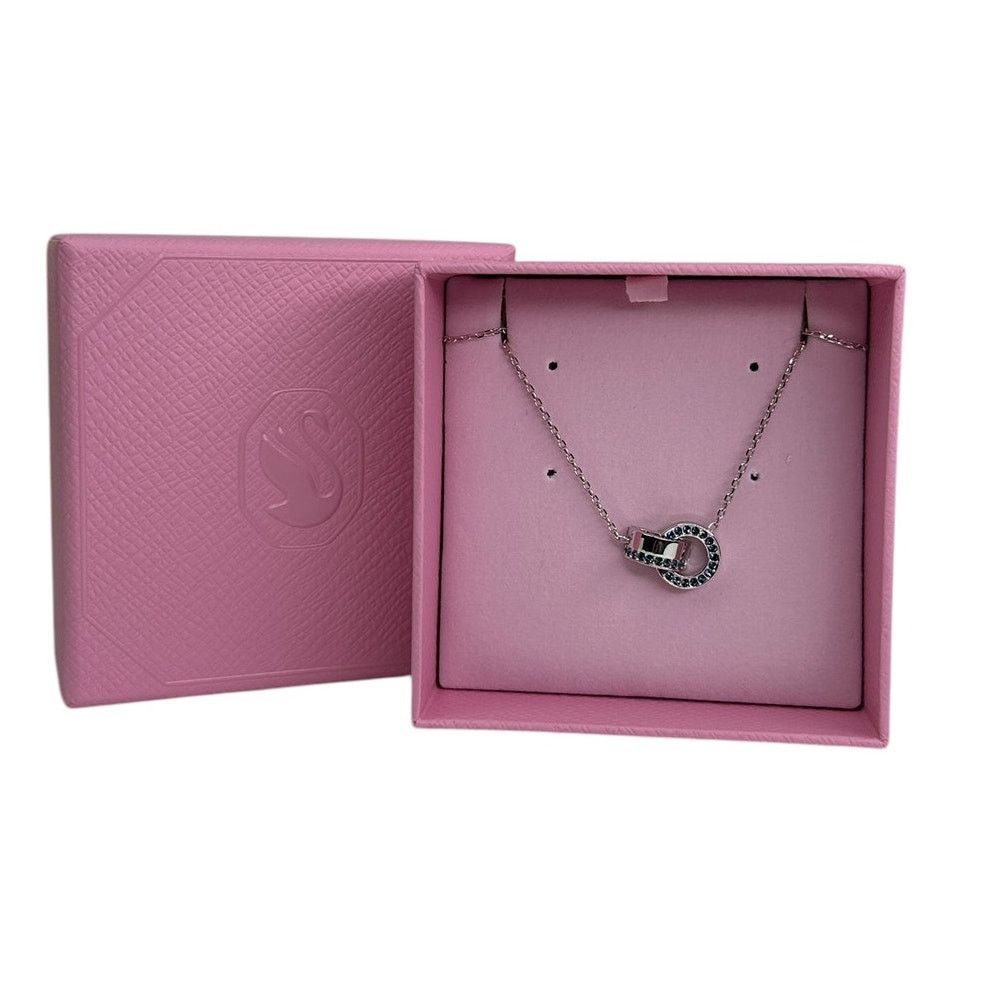 Swarovski Swarovski Hollow Interlocking loop Adjustable Necklace Size ONE SIZE - 2 Thumbnail