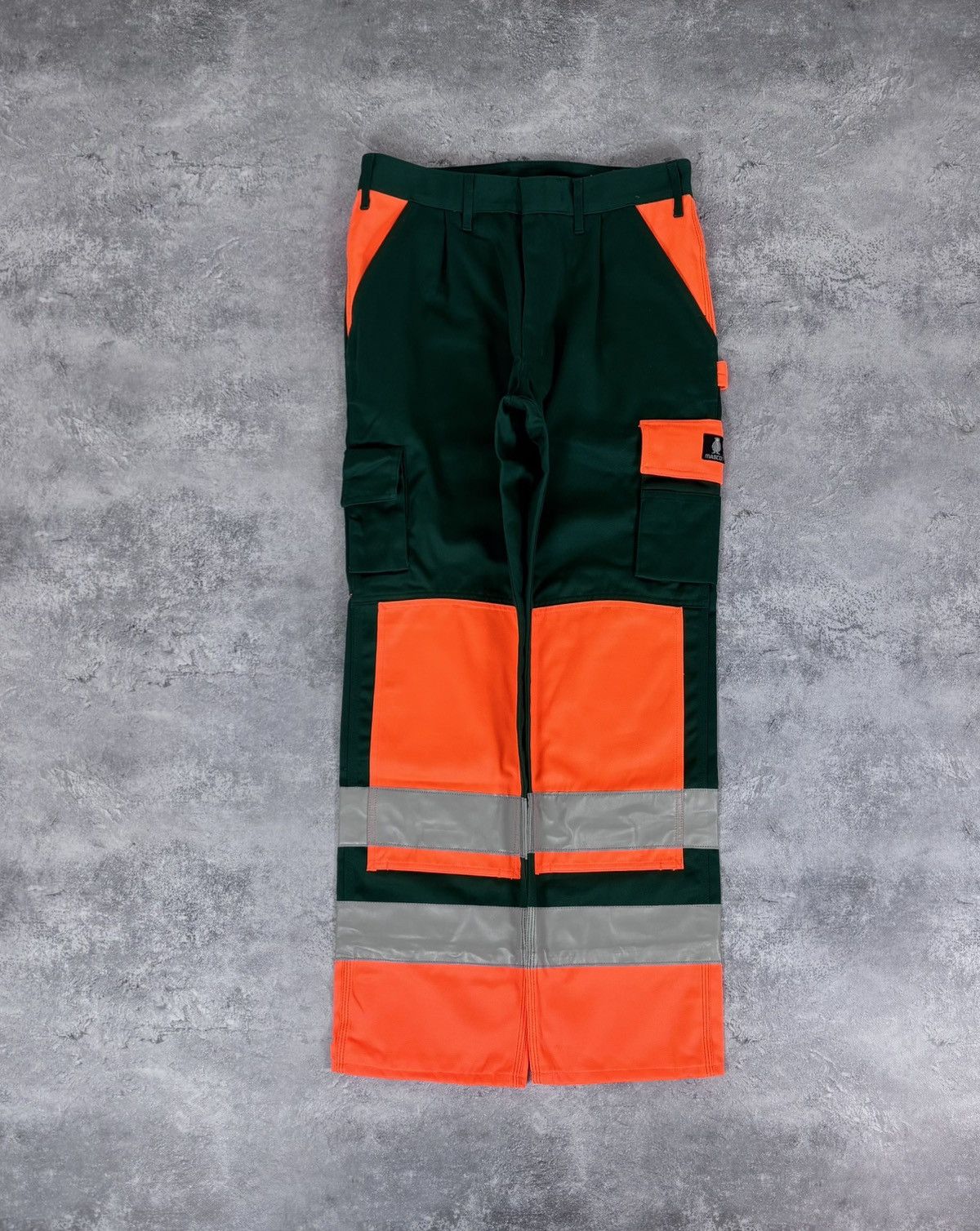 Other Mascot Men’s NWT Reflective Green/Orange Safety Work Pants Size US 32 / EU 48 - 1 Thumbnail