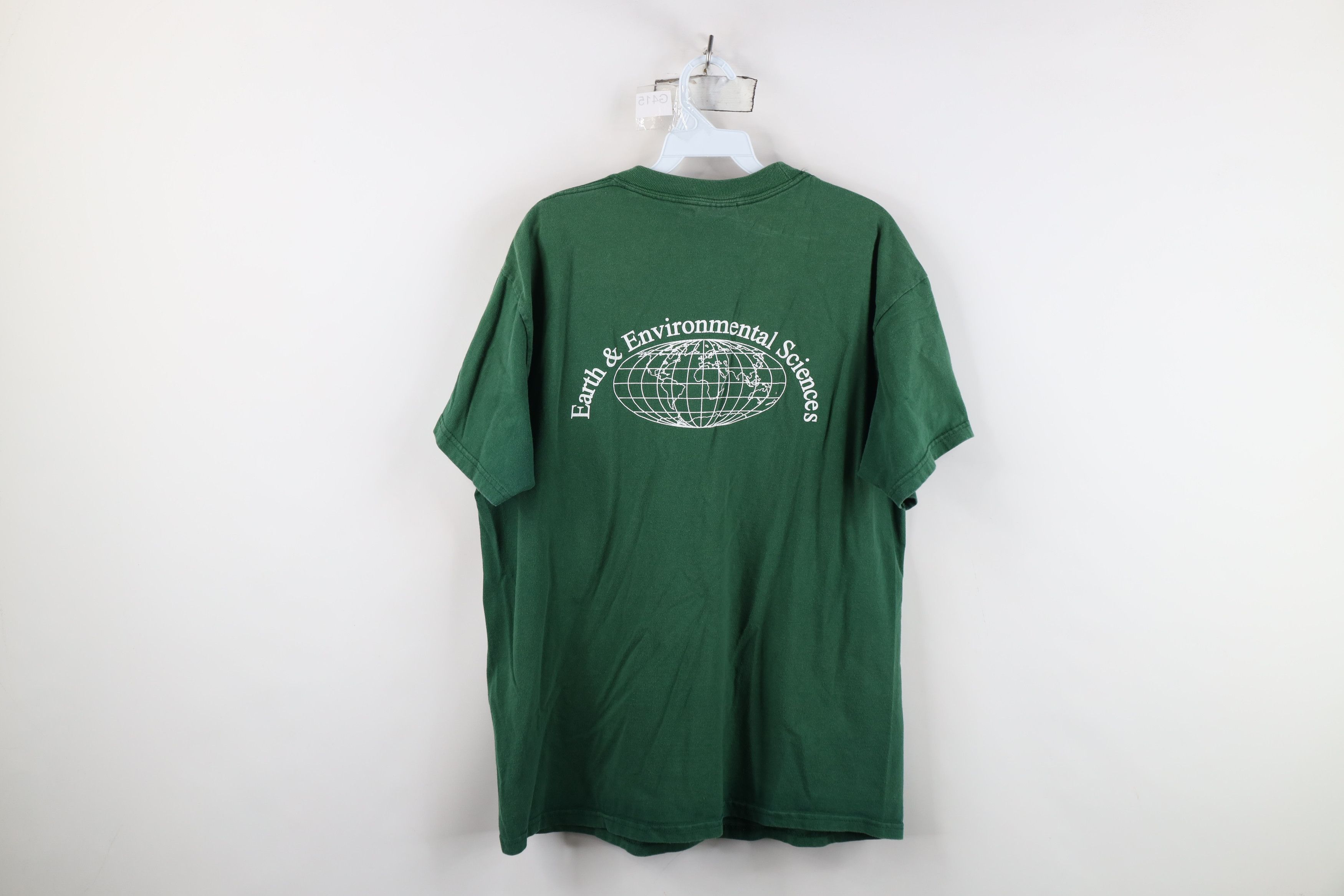 Vintage Vintage 90s University Earth Environmental Science T-Shirt Size US L / EU 52-54 / 3 - 11 Thumbnail