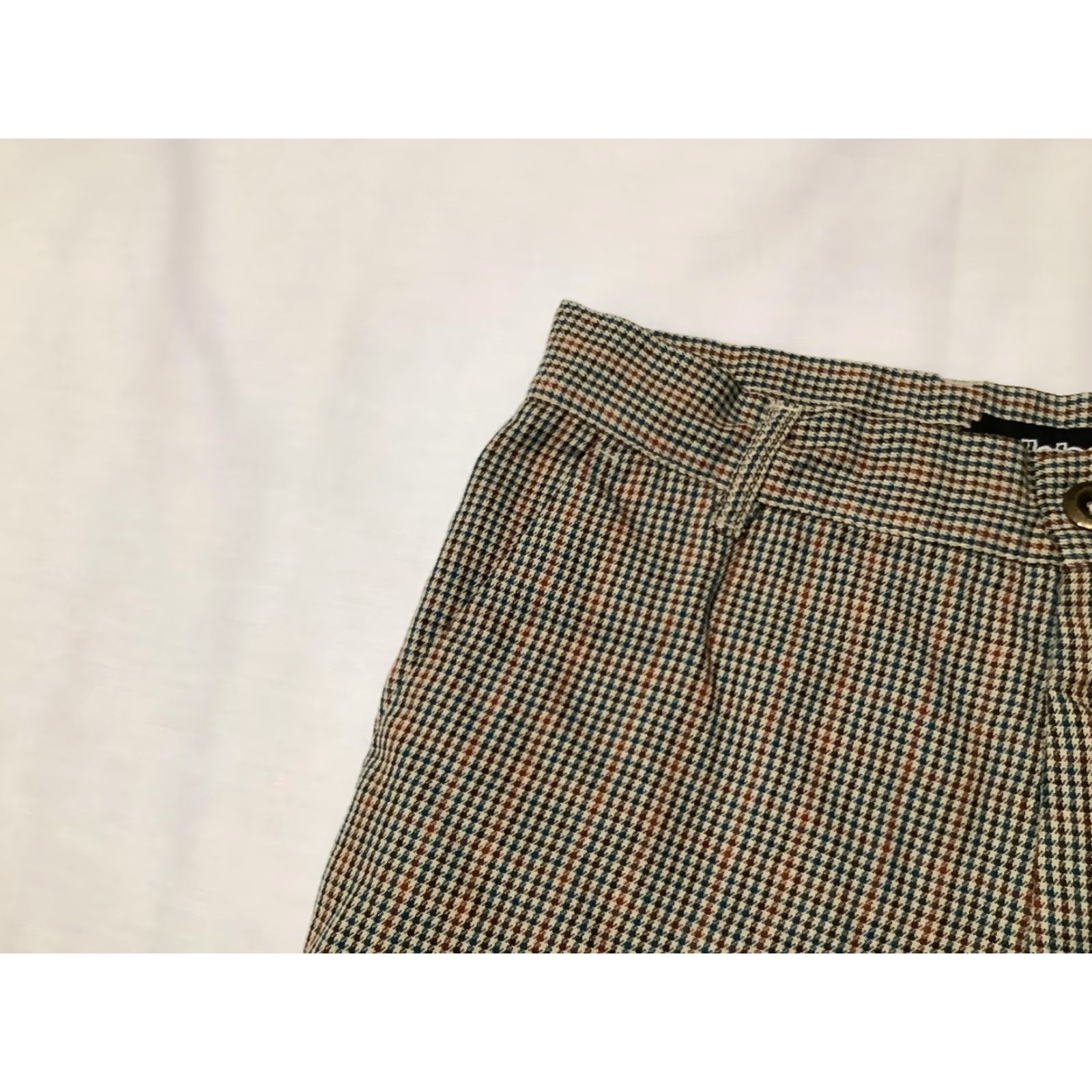 Billabong Billabong Shorts Mens 29 Brown Check Tweed Pleated Chino Surf Skate Casual Size US 29 - 3 Thumbnail
