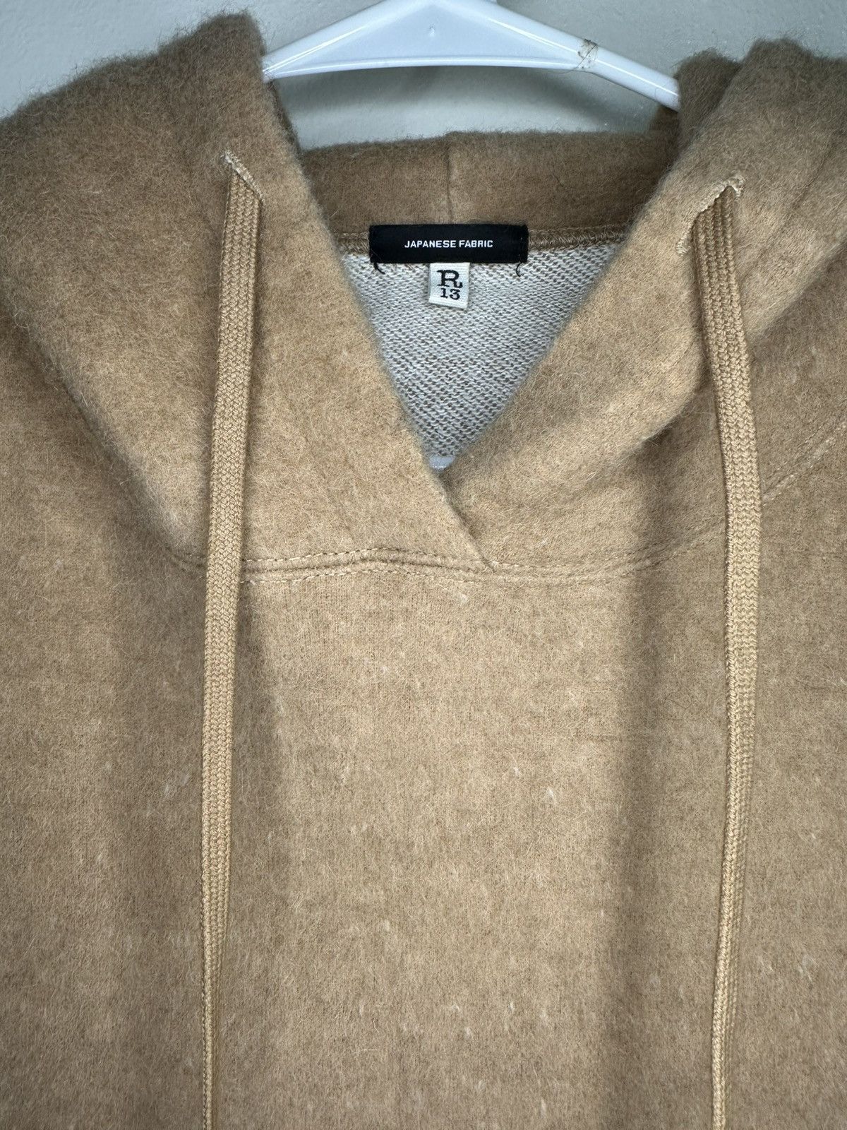 R13 R13 Camel Hair Hoodie Size M / US 6-8 / IT 42-44 - 3 Thumbnail
