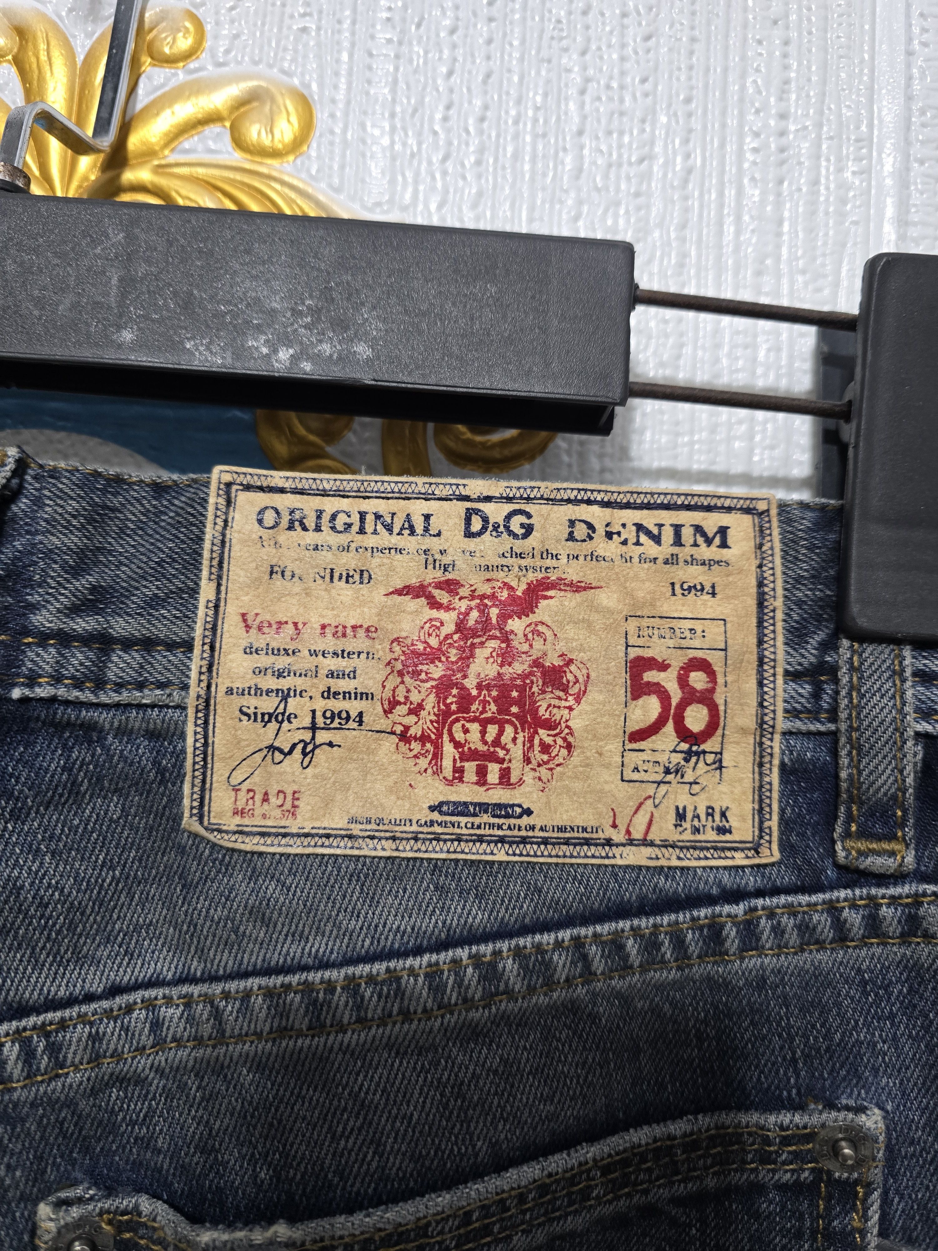 Dolce & Gabbana DOLCE & GABBANA vintage Denim xs small for Man VERY RARE Size US 29 - 4 Thumbnail