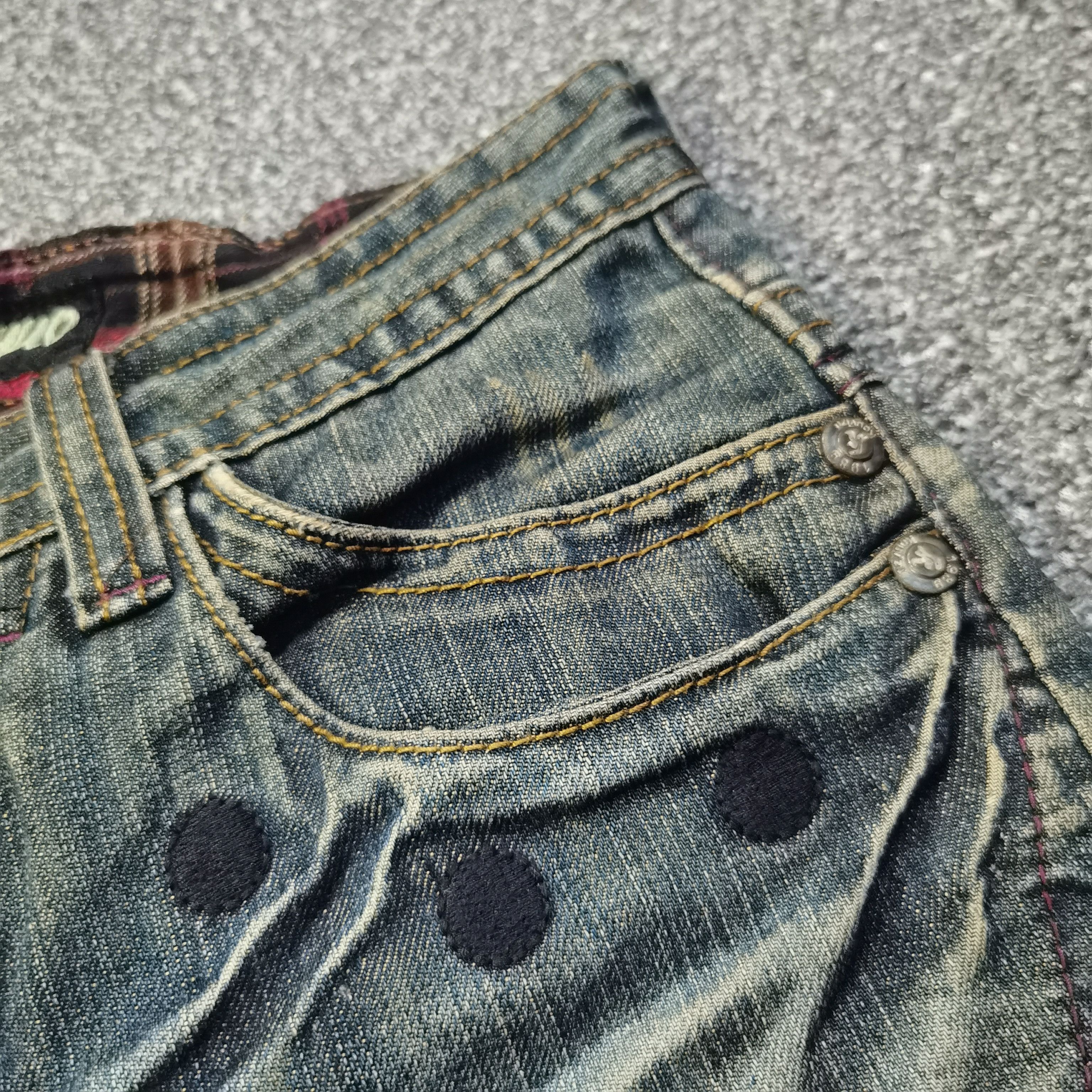 Seditionaries 🇯🇵🔥🔥 90s Seditionaries Distressed Kouyizu Denim Size US 31 - 6 Thumbnail