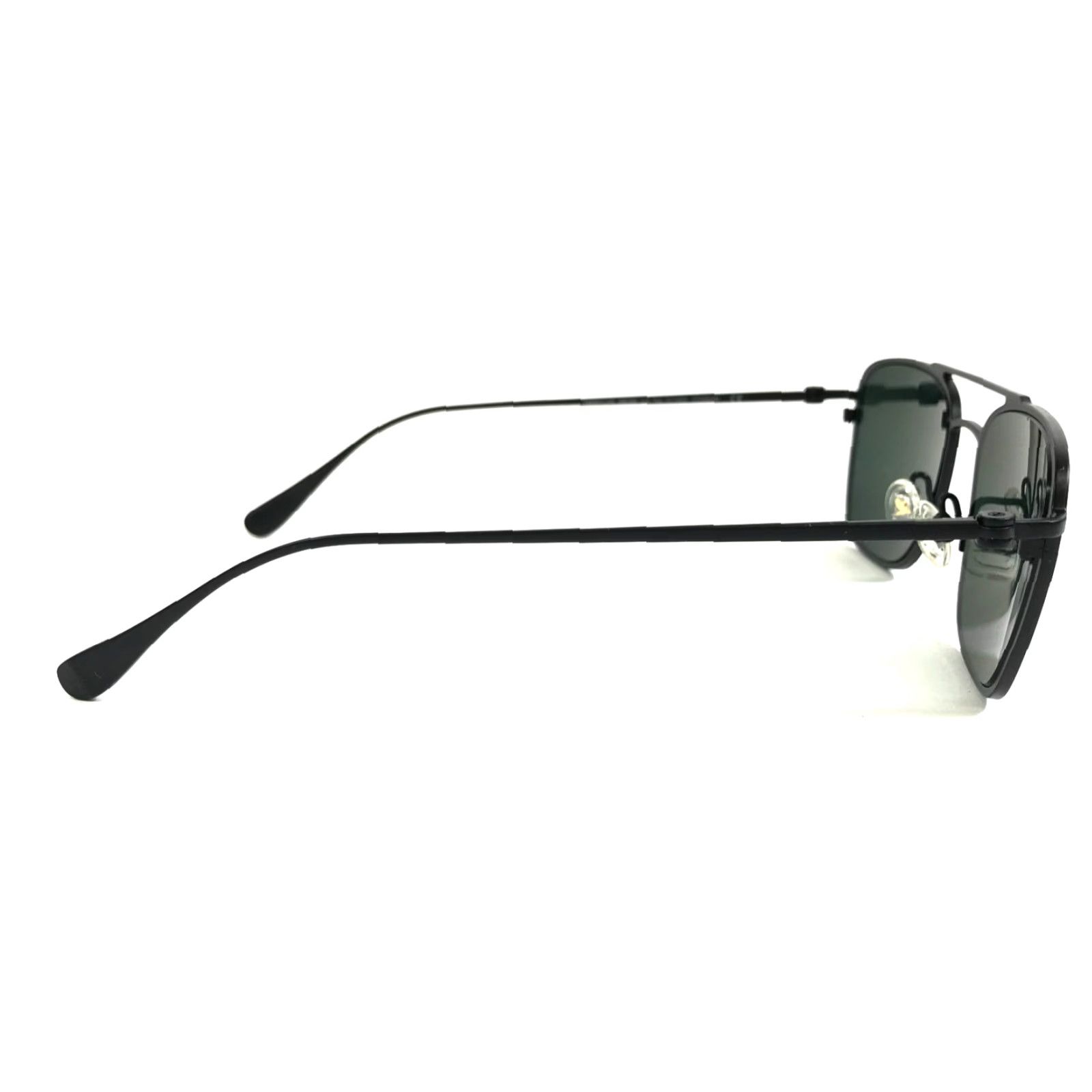 VINTAGE Maui Jim Aviator Sunglasses Men Adult Large Black Titanium