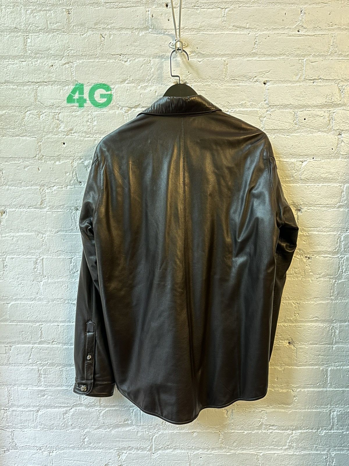 Chrome Hearts CHROME HEARTS LEATHER CHEETAH LINED JACKET Size US M / EU 48-50 / 2 - 4 Thumbnail