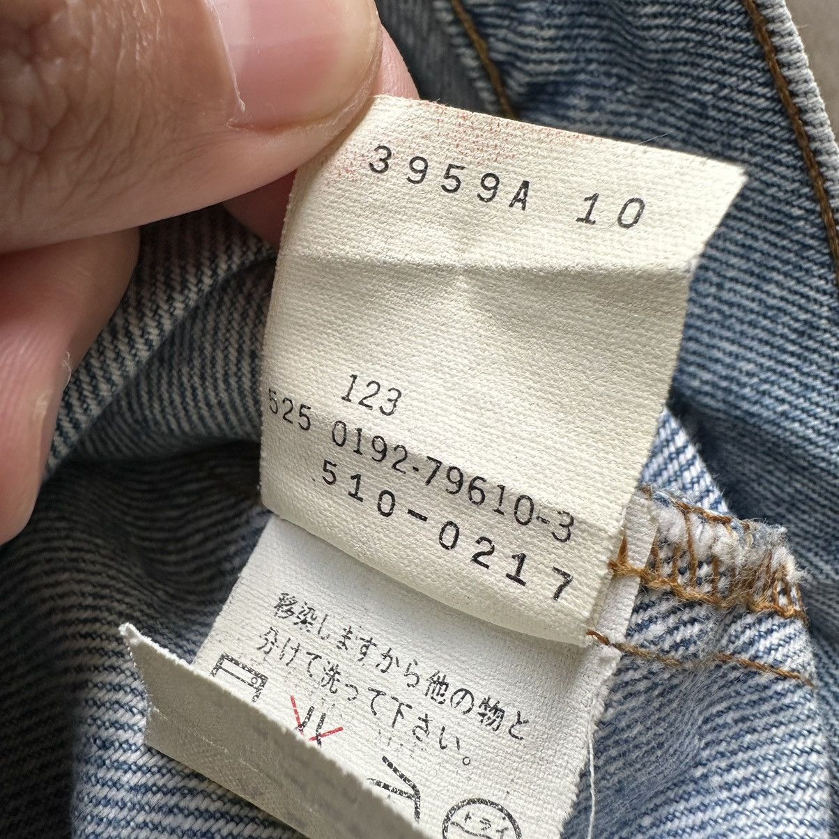 Jean × Levi's × Vintage Vintage Levi’s 510 USA Distressed Faded Denim Jean Pant W28 Size US 28 / EU 44 - 7 Thumbnail