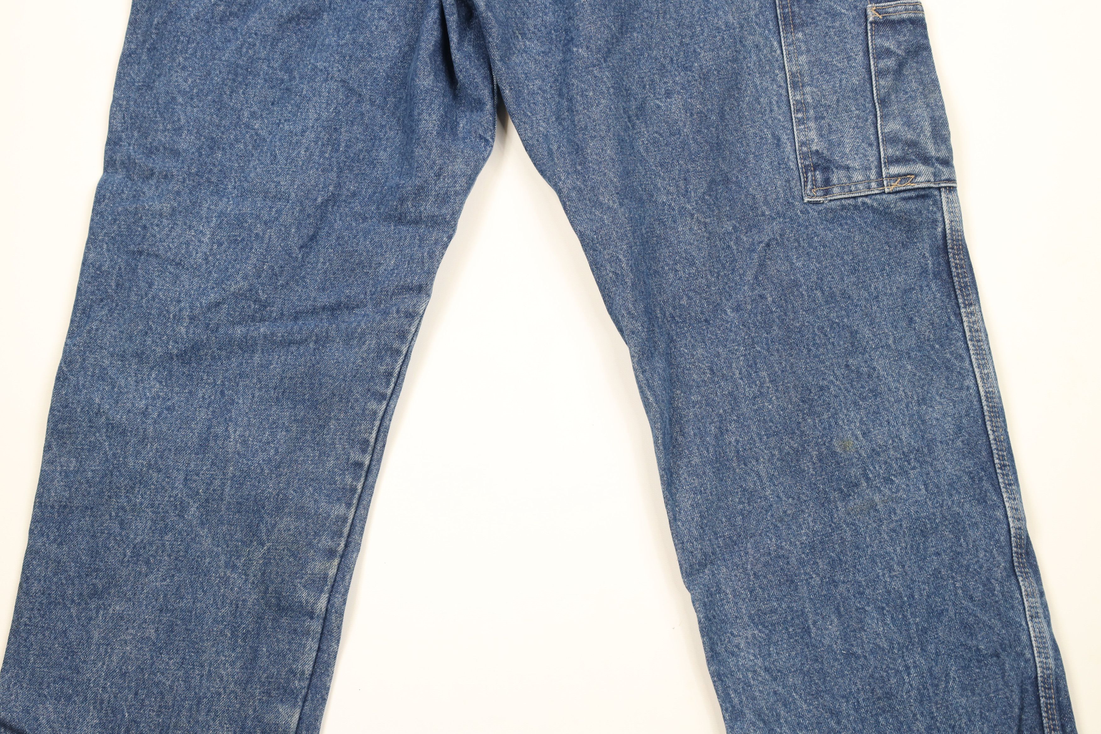 Vintage Vintage Bulwark FR Resistant Work Wide Leg Dungaree Jeans Size US 38 / EU 54 - 11 Thumbnail