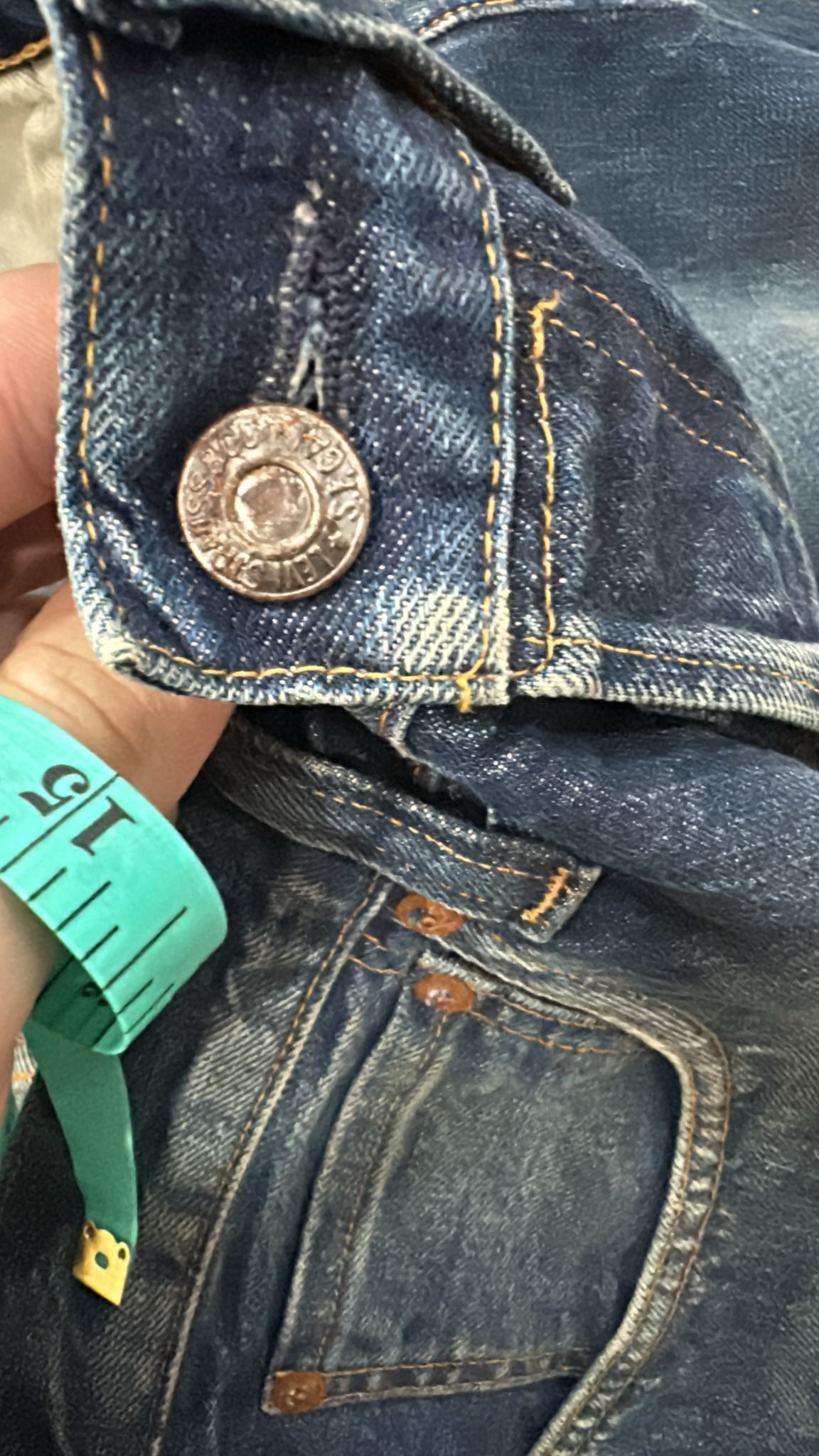 Levi's Vintage Clothing LVC Levi's Vintage Clothing 1947 501XX BigE Selvedge Jeans Size US 32 / EU 48 - 10 Thumbnail