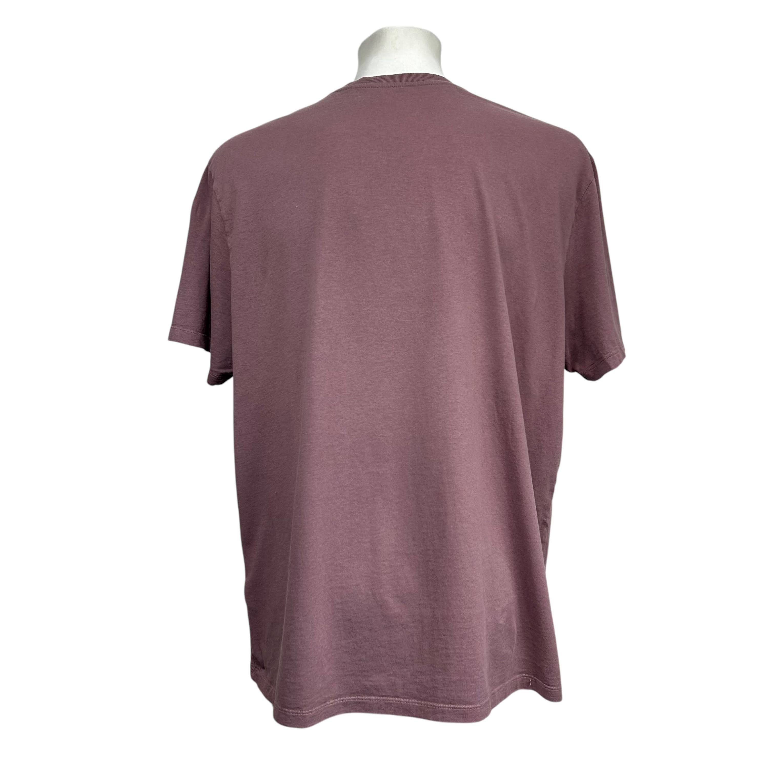 Allsaints Allsaints Maroon Red Refract Short Sleeve T-shirt Cotton L Size US L / EU 52-54 / 3 - 2 Thumbnail