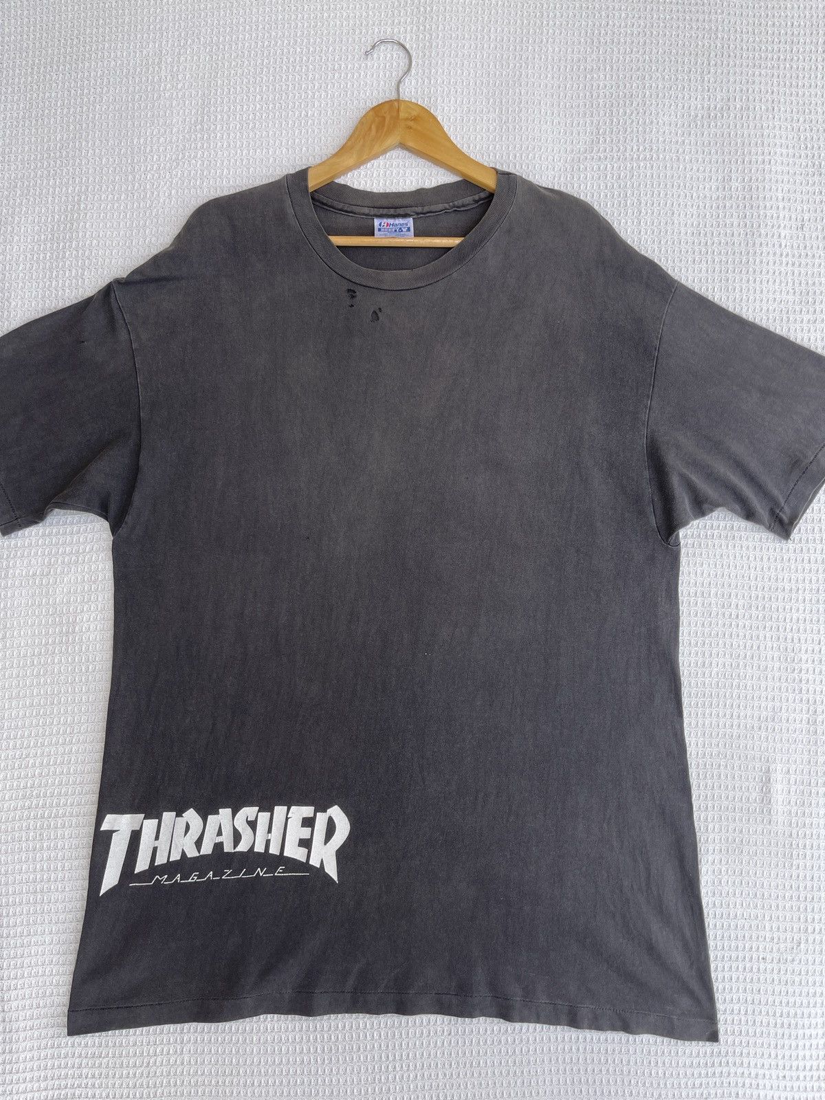 Thrasher THRASHED🔥Faded🔥Vtg90s THRASHER Magazine “Just Havin Fun” Size US XL / EU 56 / 4 - 8 Thumbnail