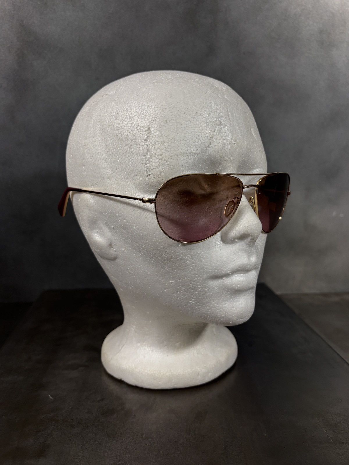 Paul Smith Paul Smith Sunglasses Oliver Peoples Aviator Karison Italy Size ONE SIZE - 12 Thumbnail