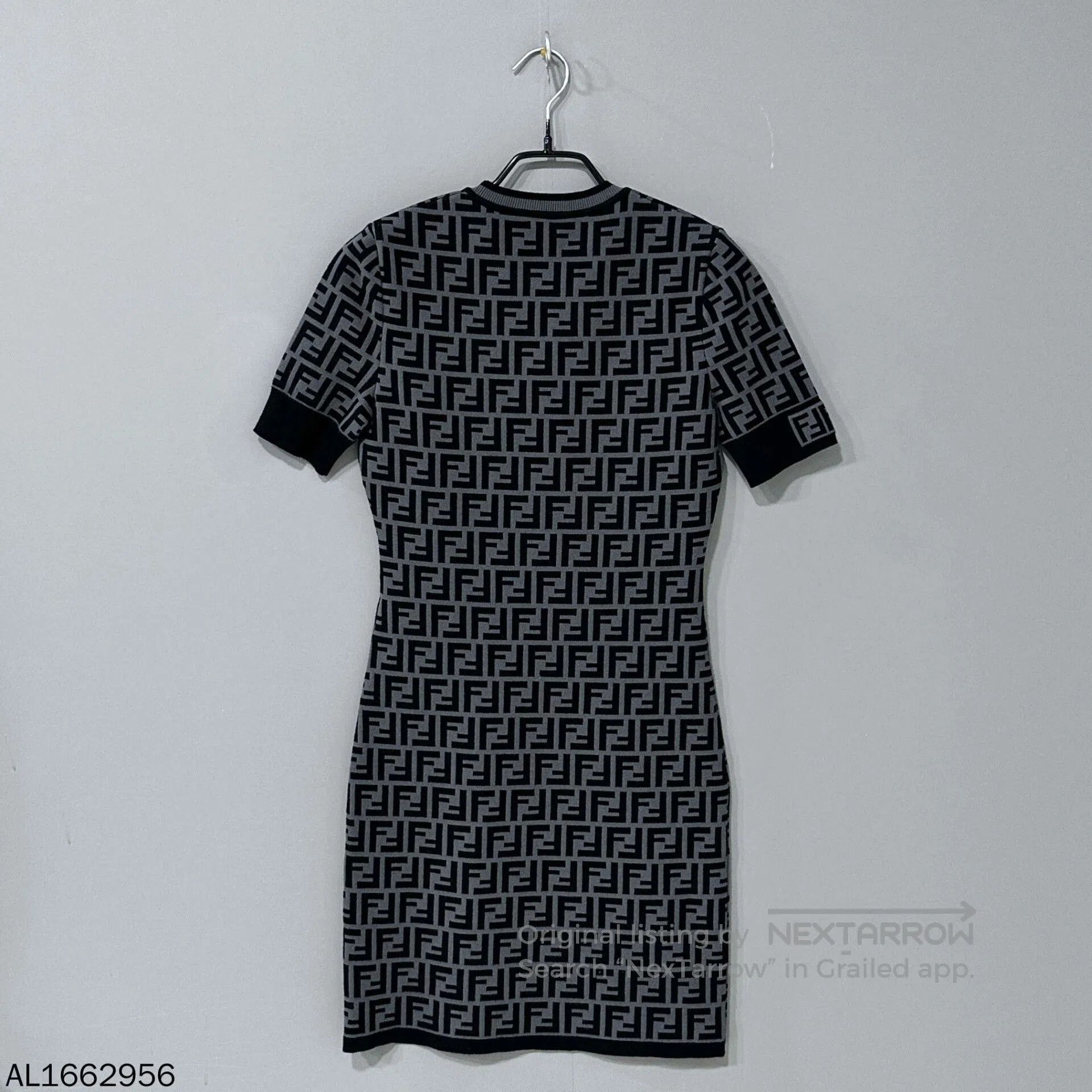 Fendi Fendi Double F Printed Dress. Size US 36 / EU 52 - 3 Thumbnail