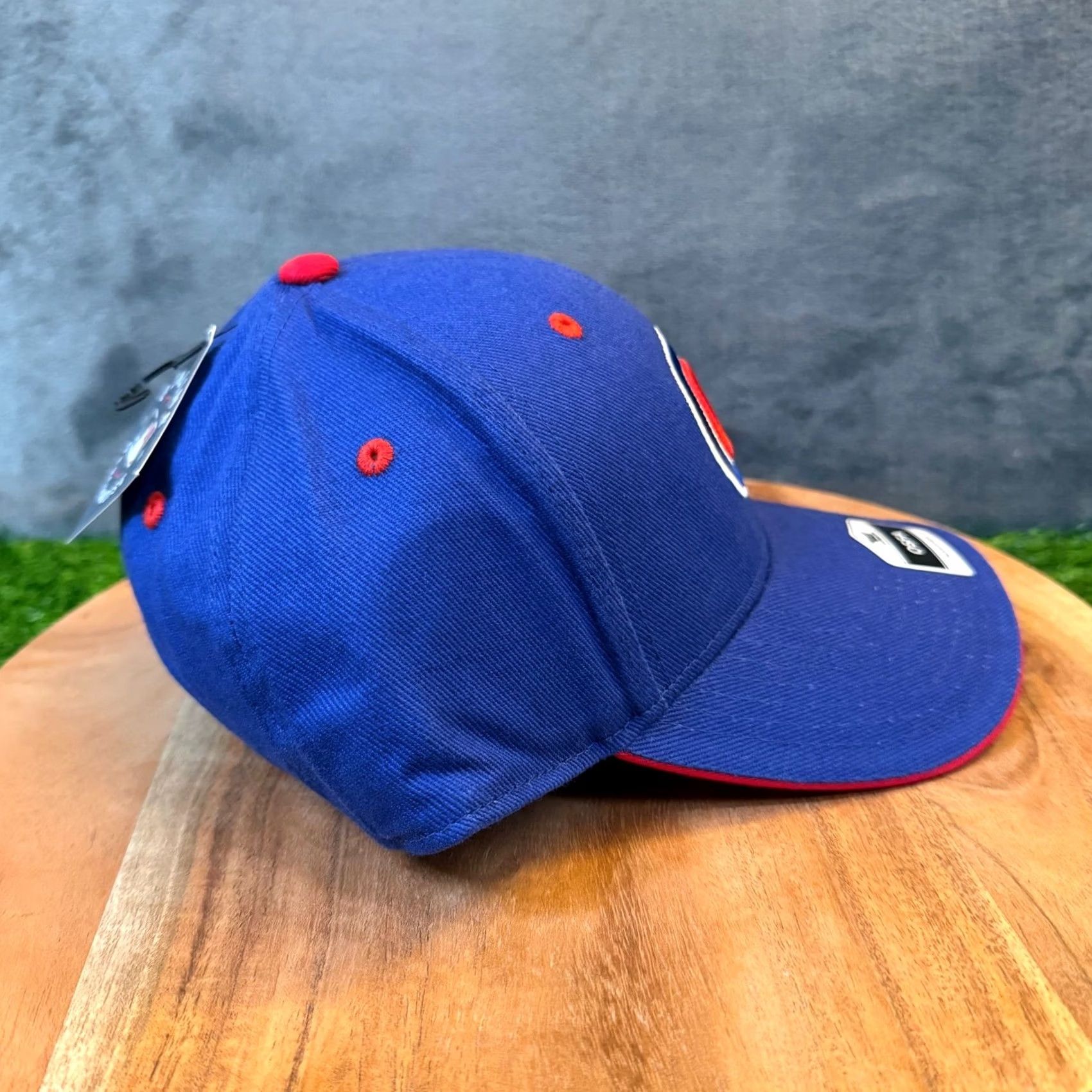 Vintage Fan Favorite Chicago Cubs Hat Mens One Size Blue Adjustable Baseball Cap NWT Size ONE SIZE - 3 Thumbnail