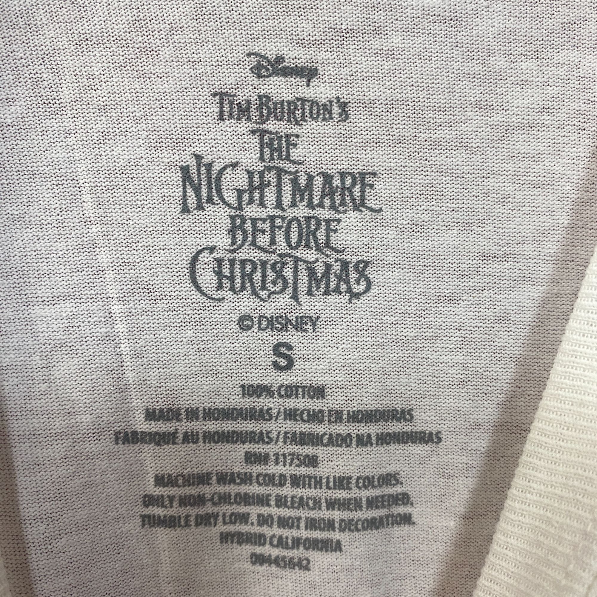 Disney Tim Burton Nightmare Before Christmas Jack Skellington Mad T Size US S / EU 44-46 / 1 - 4 Thumbnail