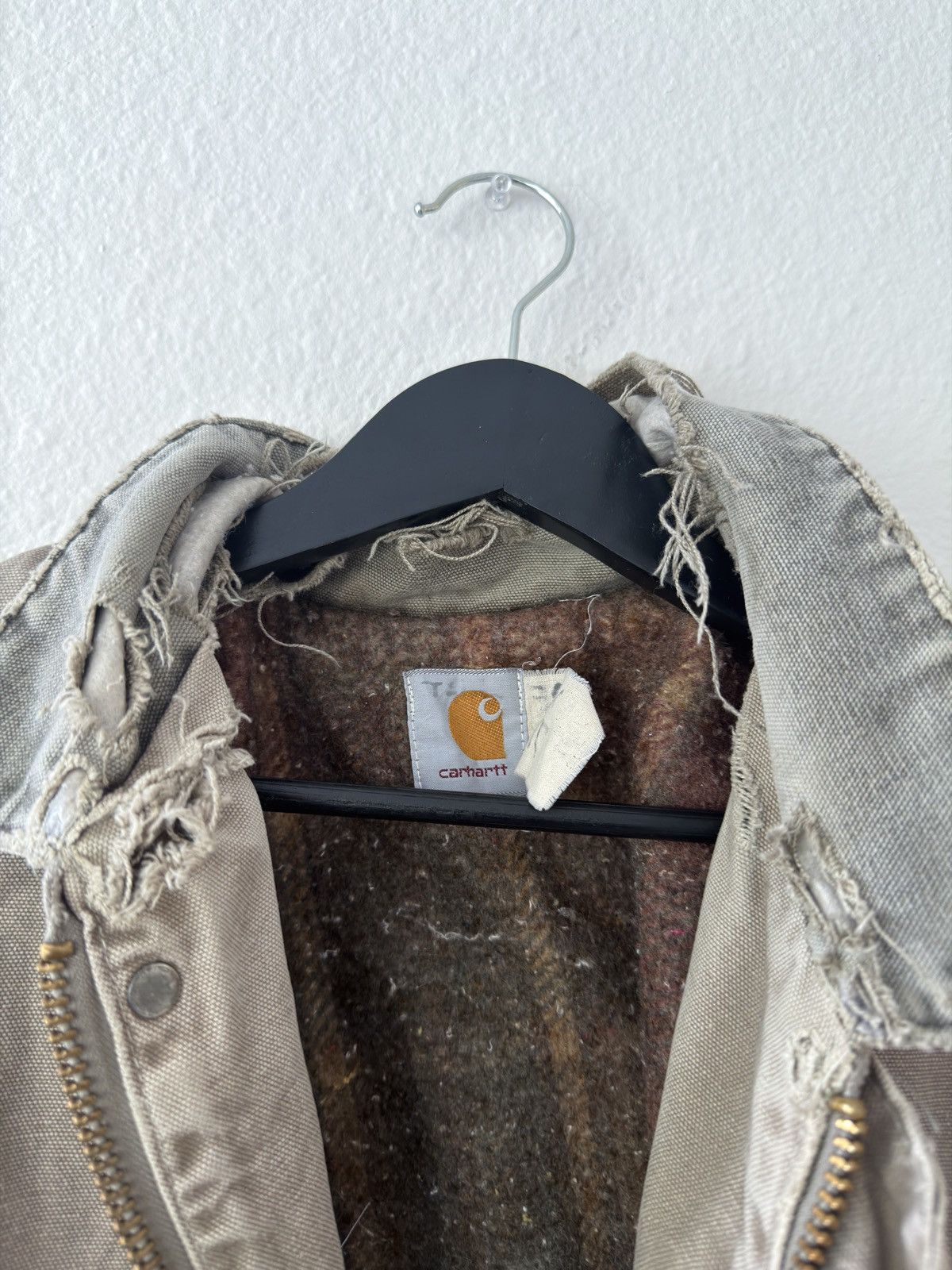 Carhartt VTG Carhartt Tan Jacket Size US XL / EU 56 / 4 - 5 Thumbnail