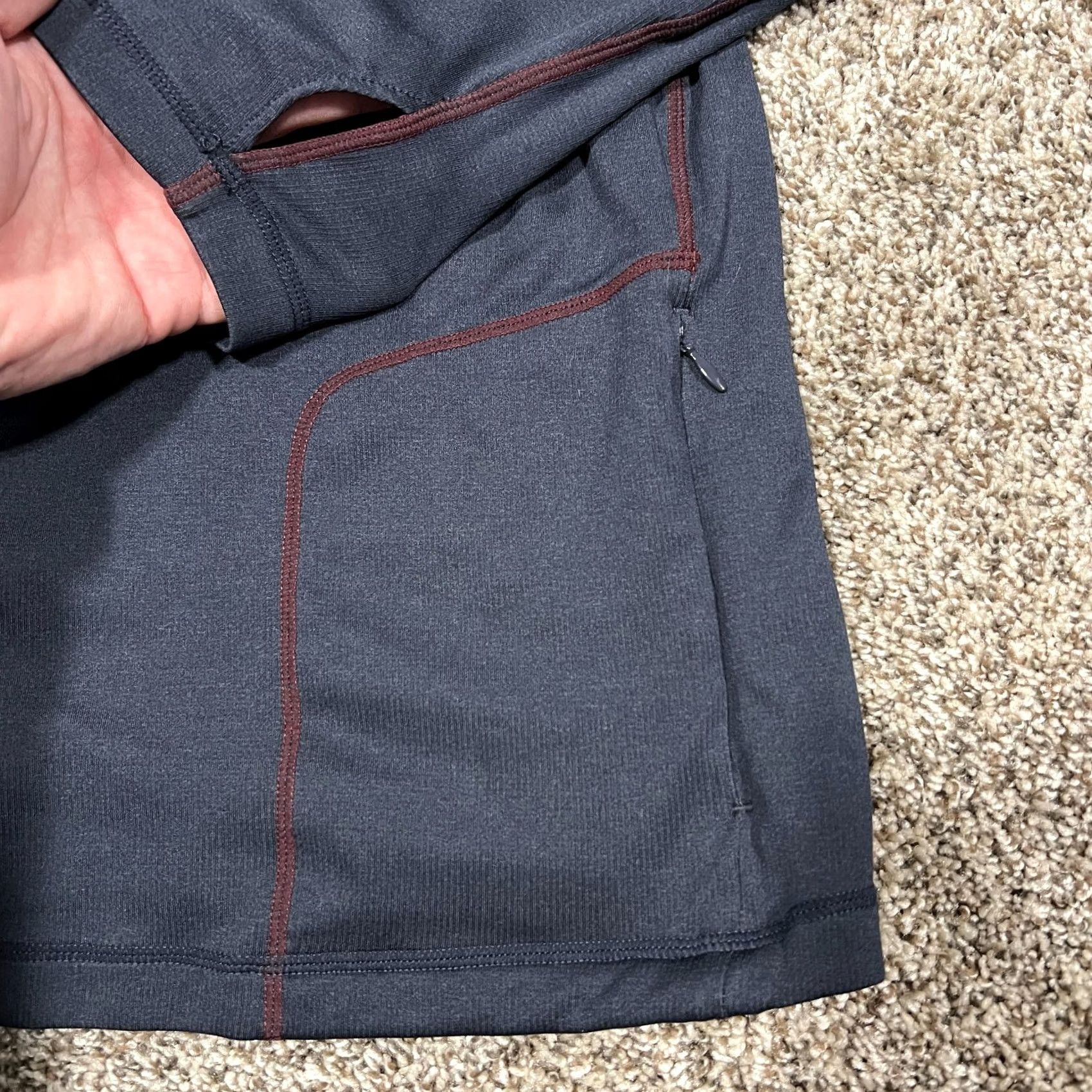 Rhone Rhone Session 1/4 Zip Pullover 2XL XXL Blue Long Sleeve Breathable Lightweight Size US XXL / EU 58 / 5 - 7 Thumbnail