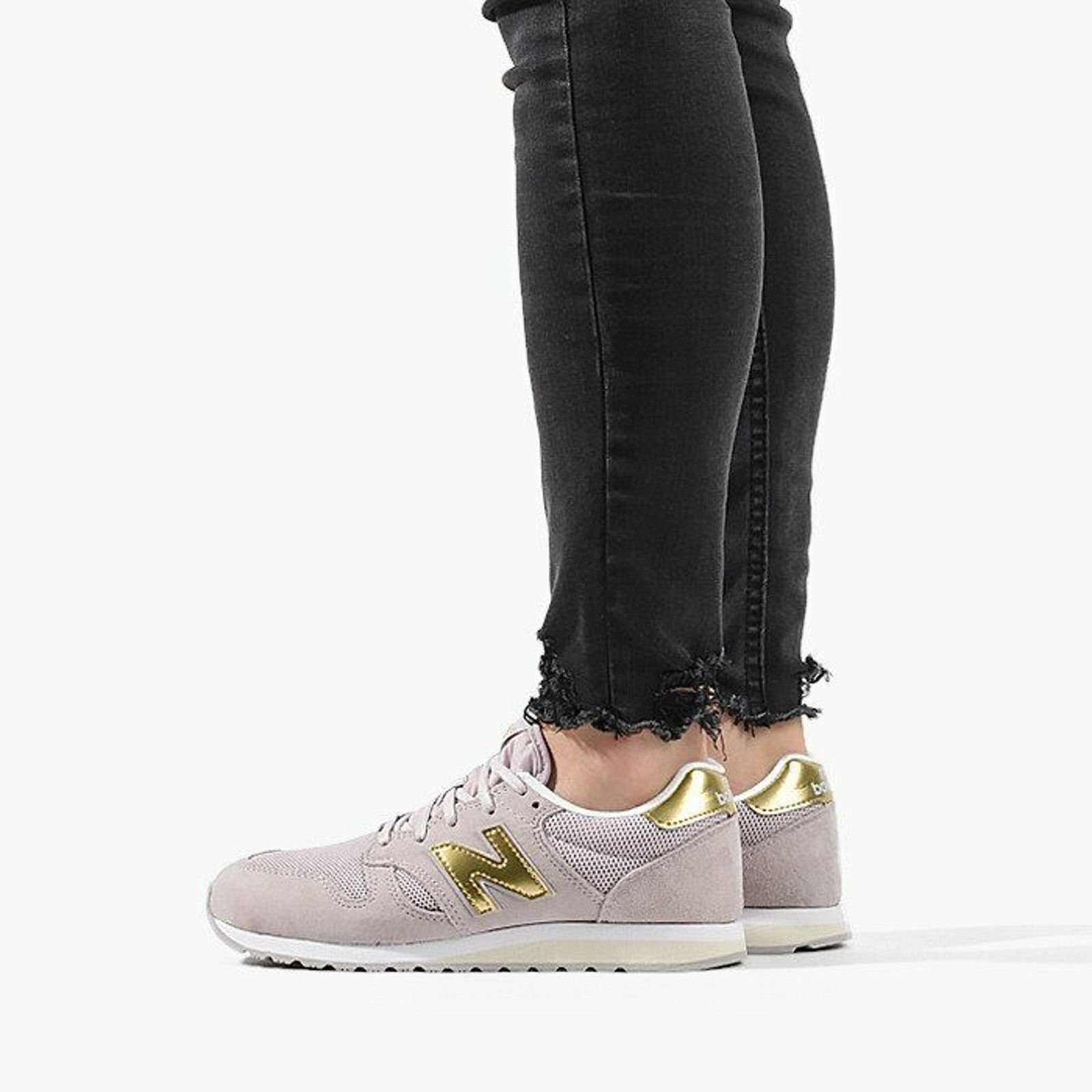 New Balance NEW SZ 12 New Balance 520 V1 Running Sneaker Cashmere/Gold Size US 12 / IT 42 - 3 Thumbnail