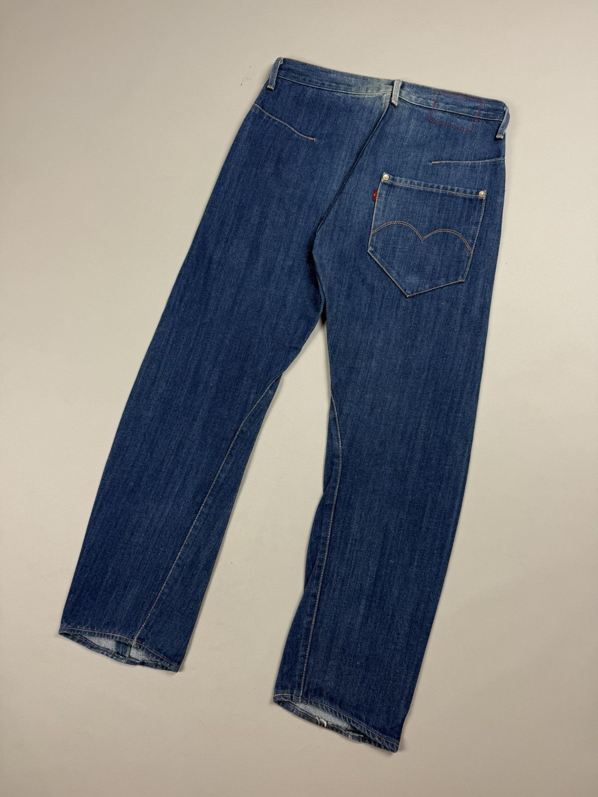Levi's Rare Levis RED Vintage Selvedge Work Denim Engineered Jeans Size US 30 / EU 46 - 5 Thumbnail