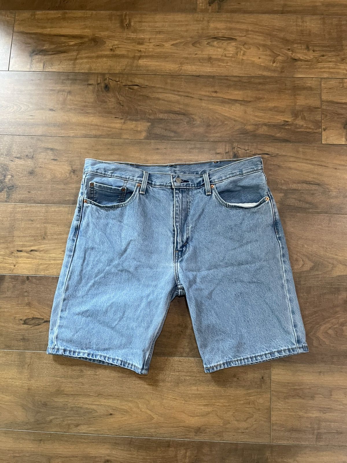 Levi's Y2K Levi Jean Shorts Size US 38 / EU 54 - 1 Thumbnail