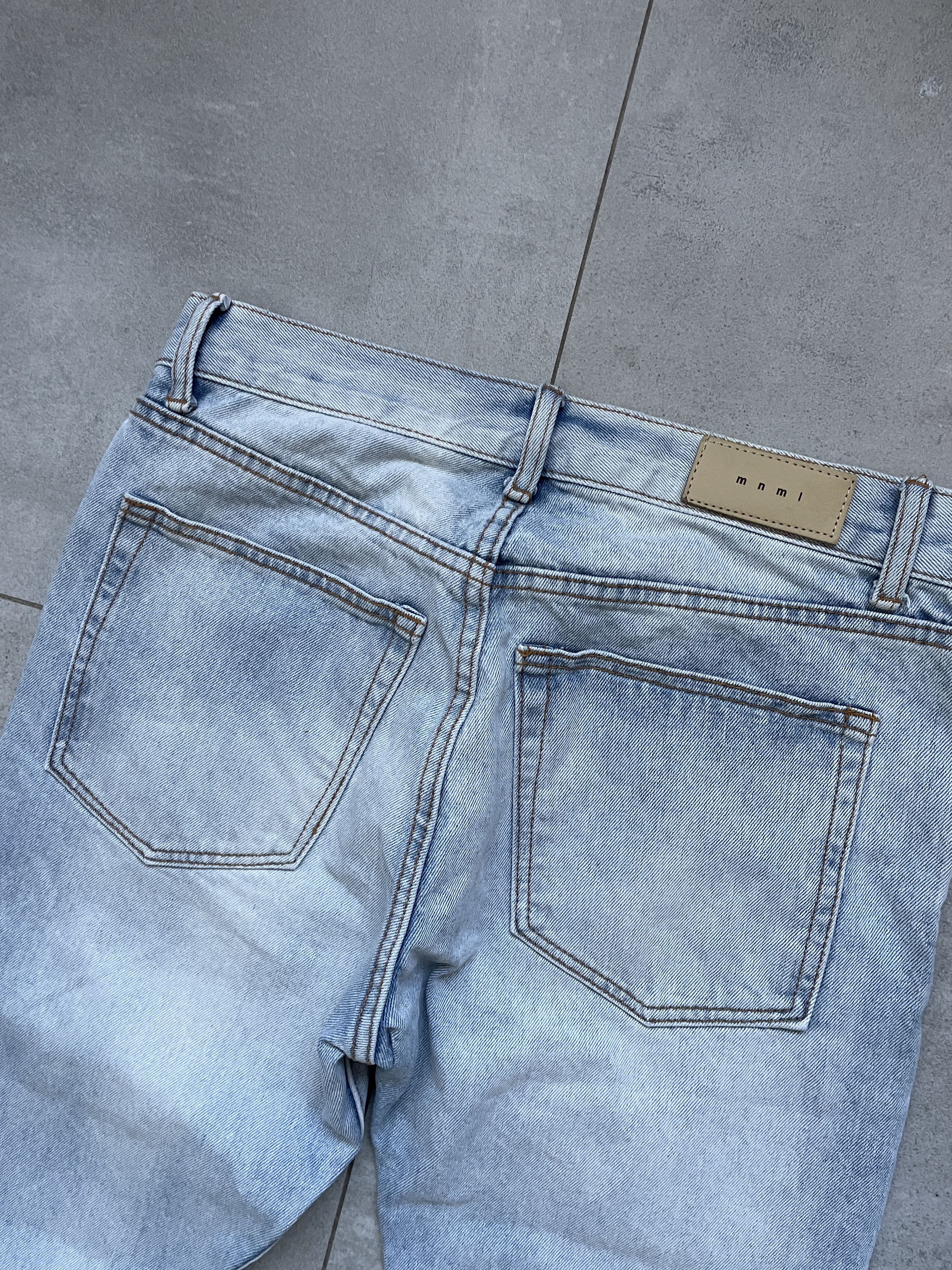 MNML MNML SKINNY DENIM HEDI DIOR TYPE LIGHT WASHED JEANS Size US 31 - 3 Thumbnail