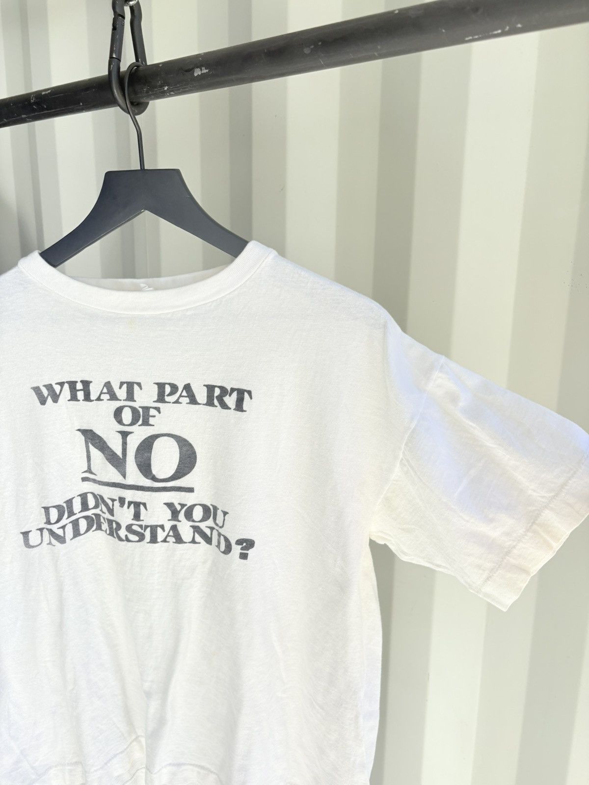 Vintage Thrashed Don’t Understand Faded Distressed Shirt GRUNGE Size US XL / EU 56 / 4 - 3 Thumbnail