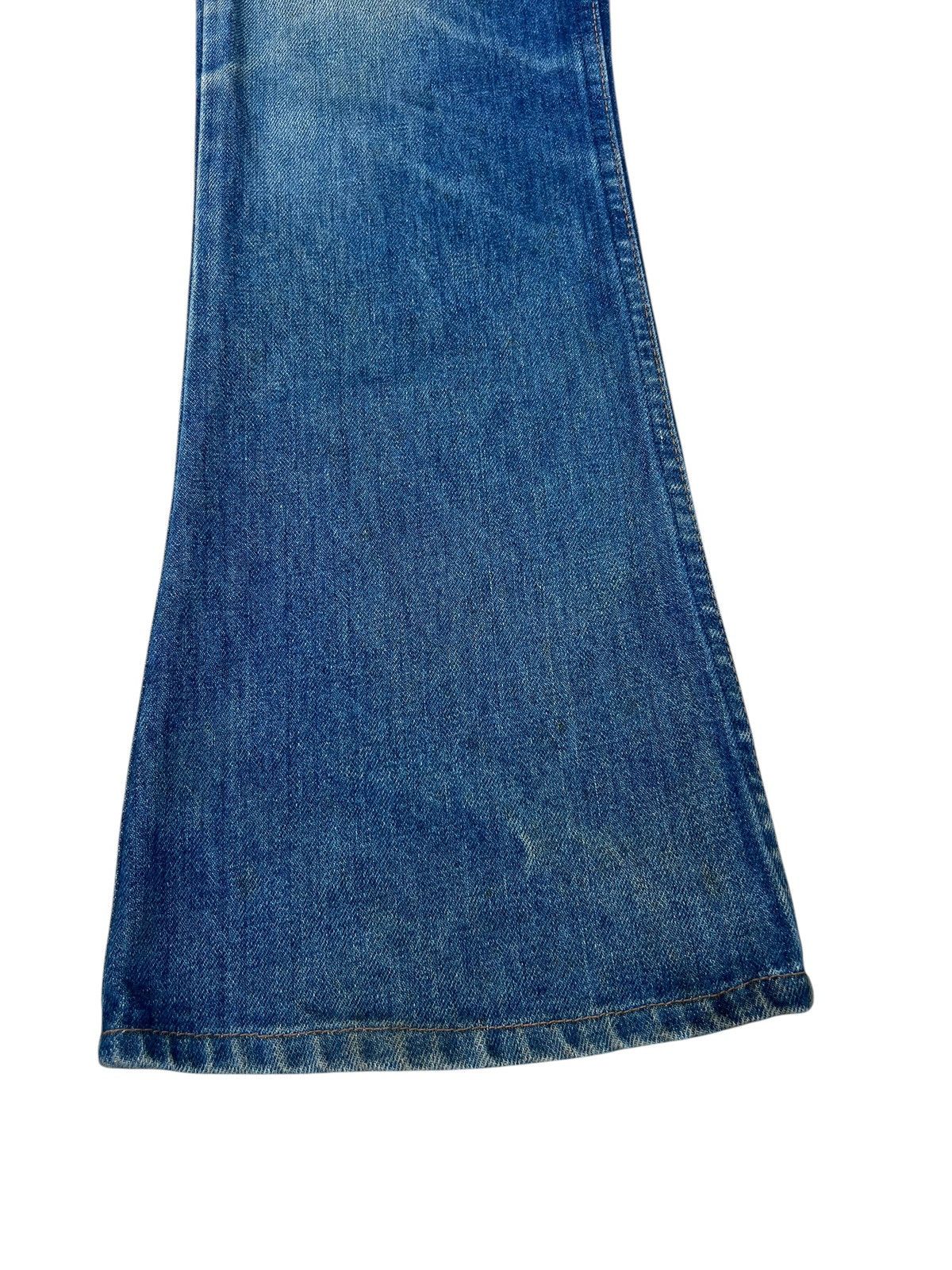 Levi's Dirty Mud VTG 1991 Levi’s 646 Distress Denim Bootcut Jeans Size US 29 - 8 Thumbnail